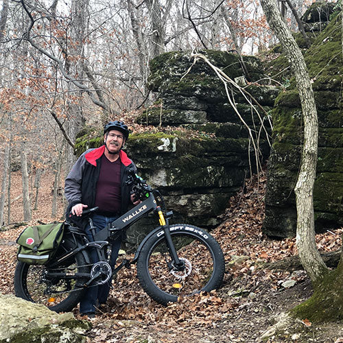 Unleashing the Adventure: Richard's Electric Biking Journey with WALLKE