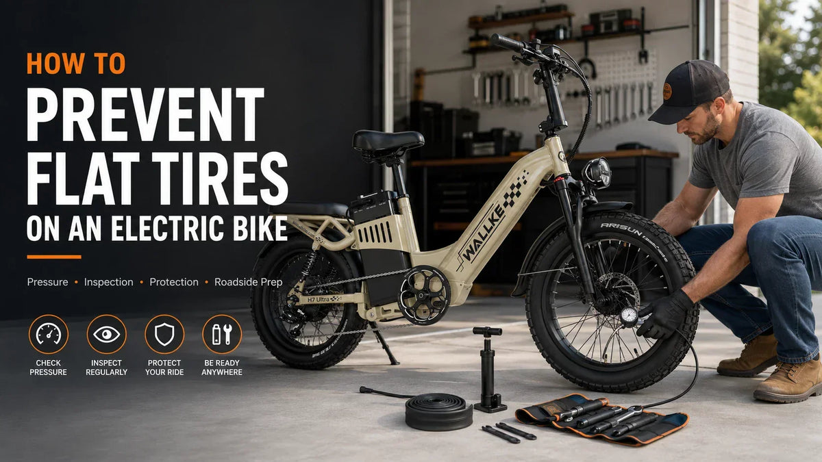 How to Prevent Flat Tires on an Electric Bike