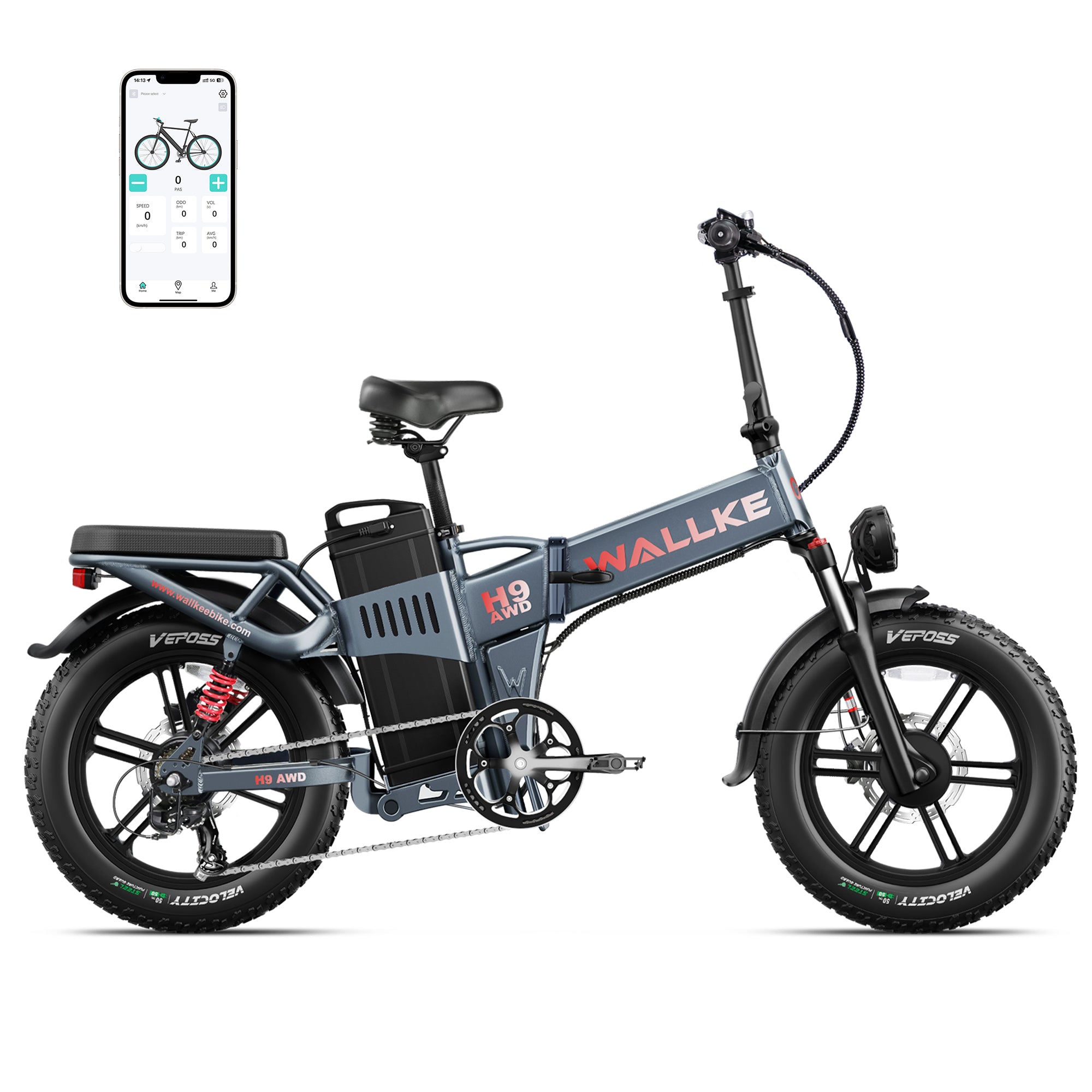 Wallke H9 AWD Ebike (Canada Only)