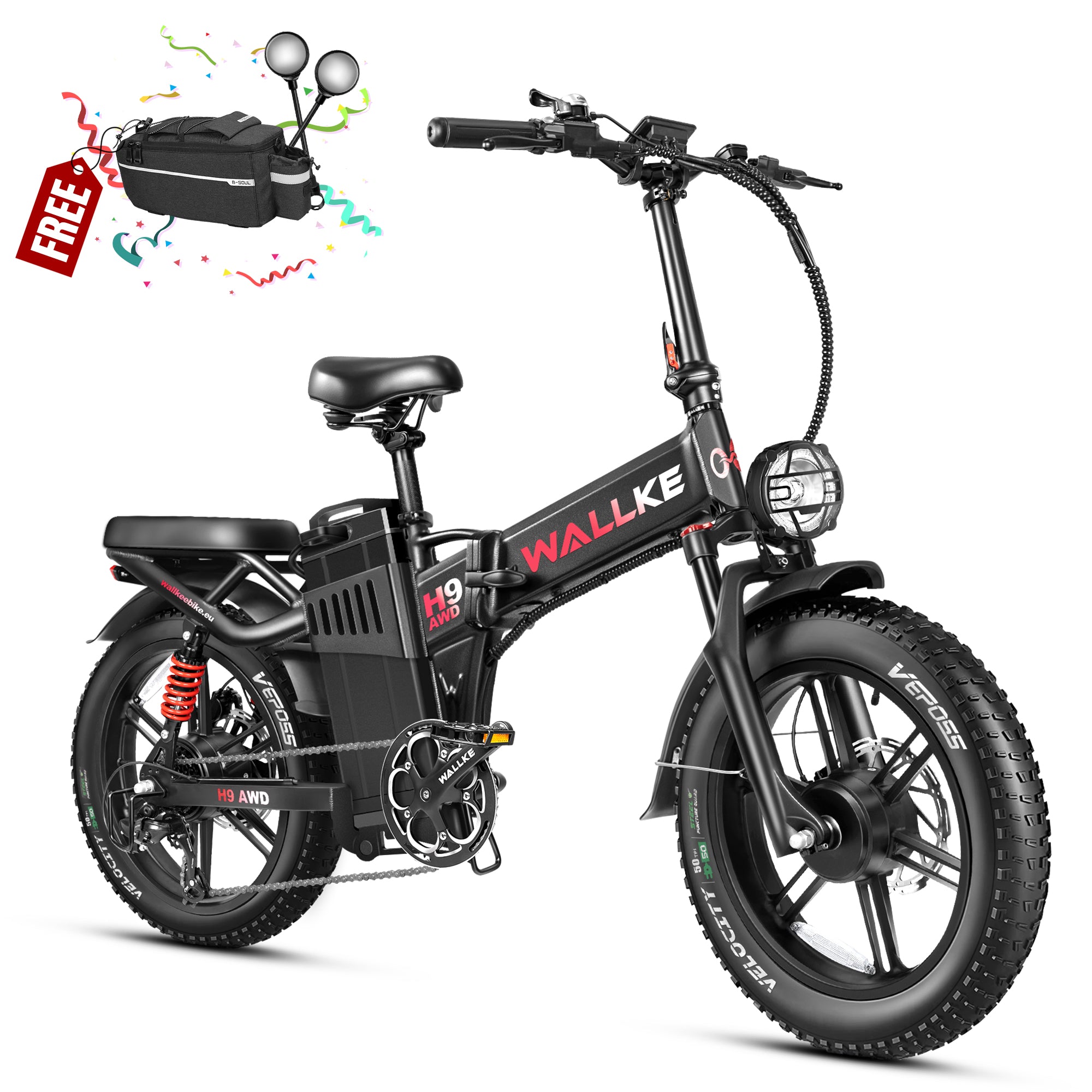 Wallke H9 AWD Ebike (Canada Only)