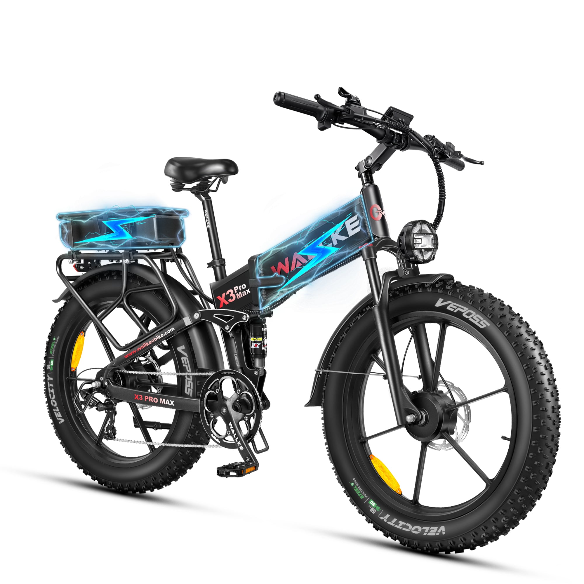 2025 Wallke X3 Pro Max | 2800W Folding Ebike