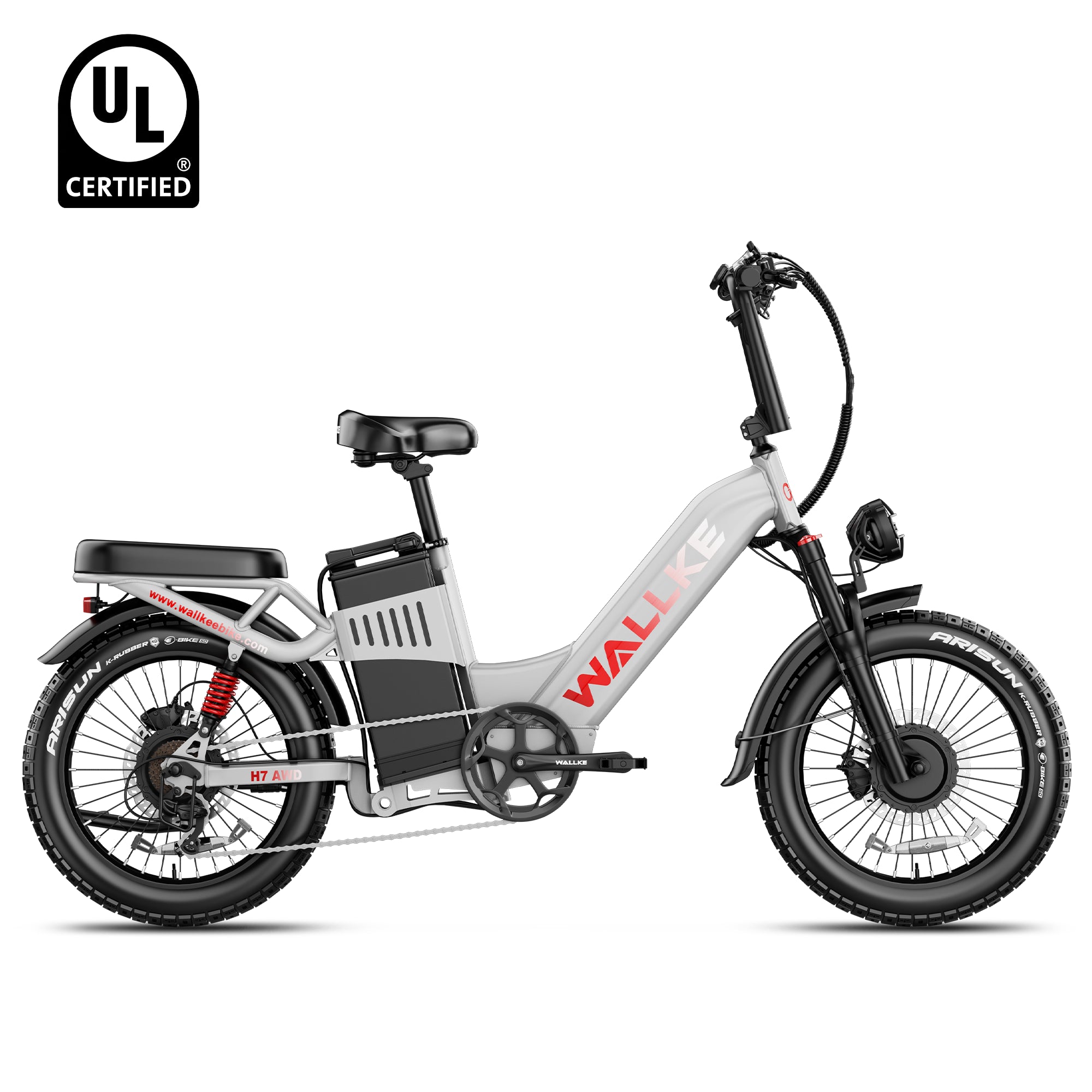 2026 Wallke H7 AWD Step-Thru | 3200W Ebike 40Ah Battery