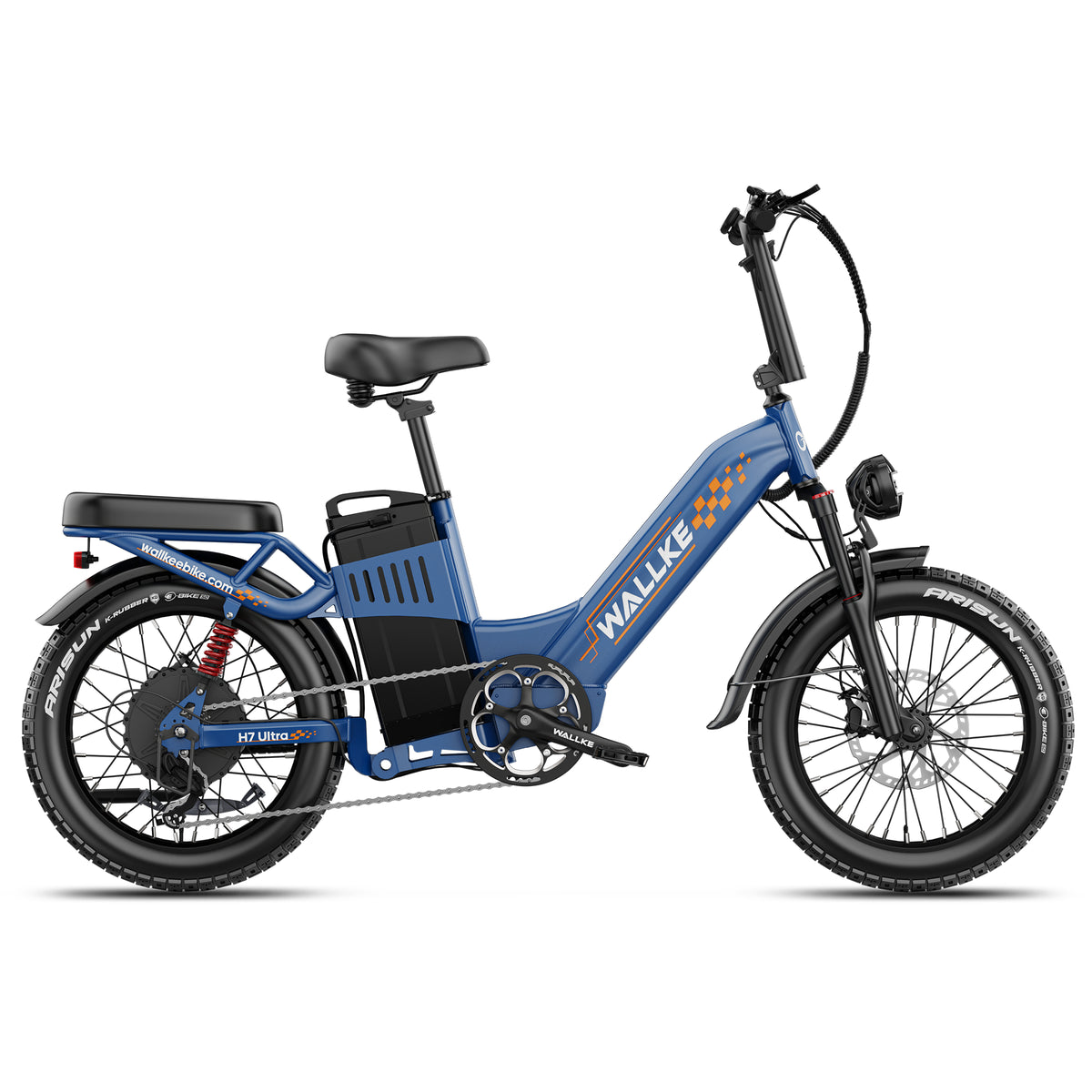 WALLKE H7 Series | AWD Step-Thru Ebike 40/55Ah Battery