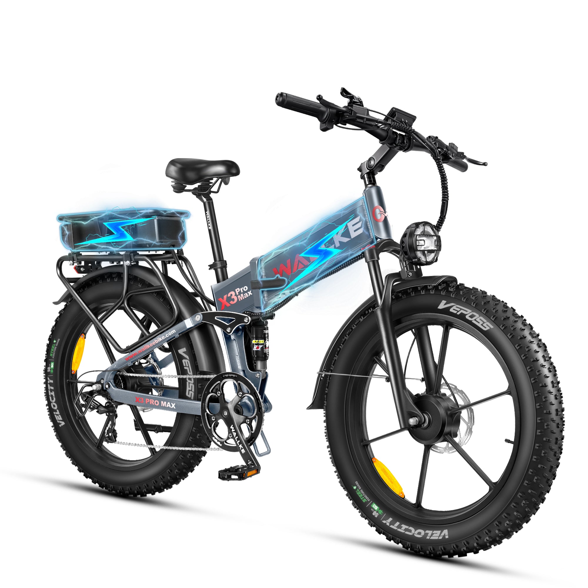 2025 Wallke X3 Series | 2800W Folding Ebike