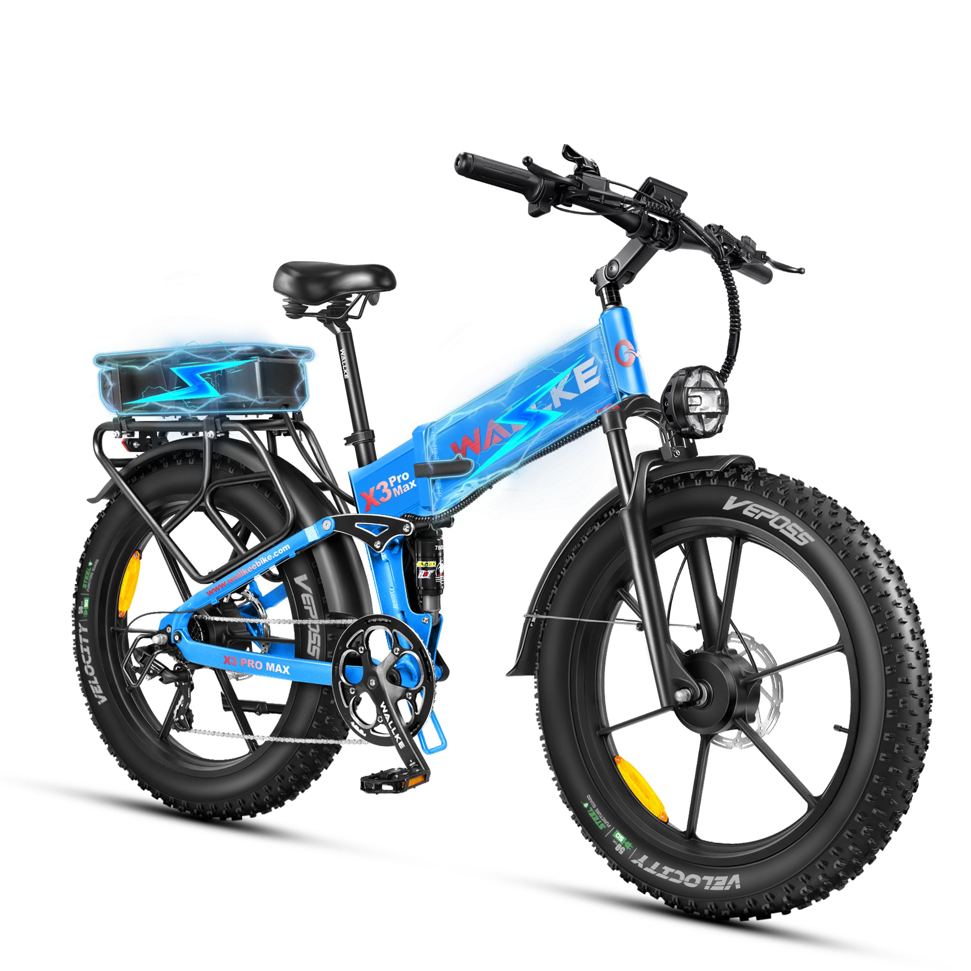 2025 Wallke X3 Pro Max | 2800W Folding Ebike