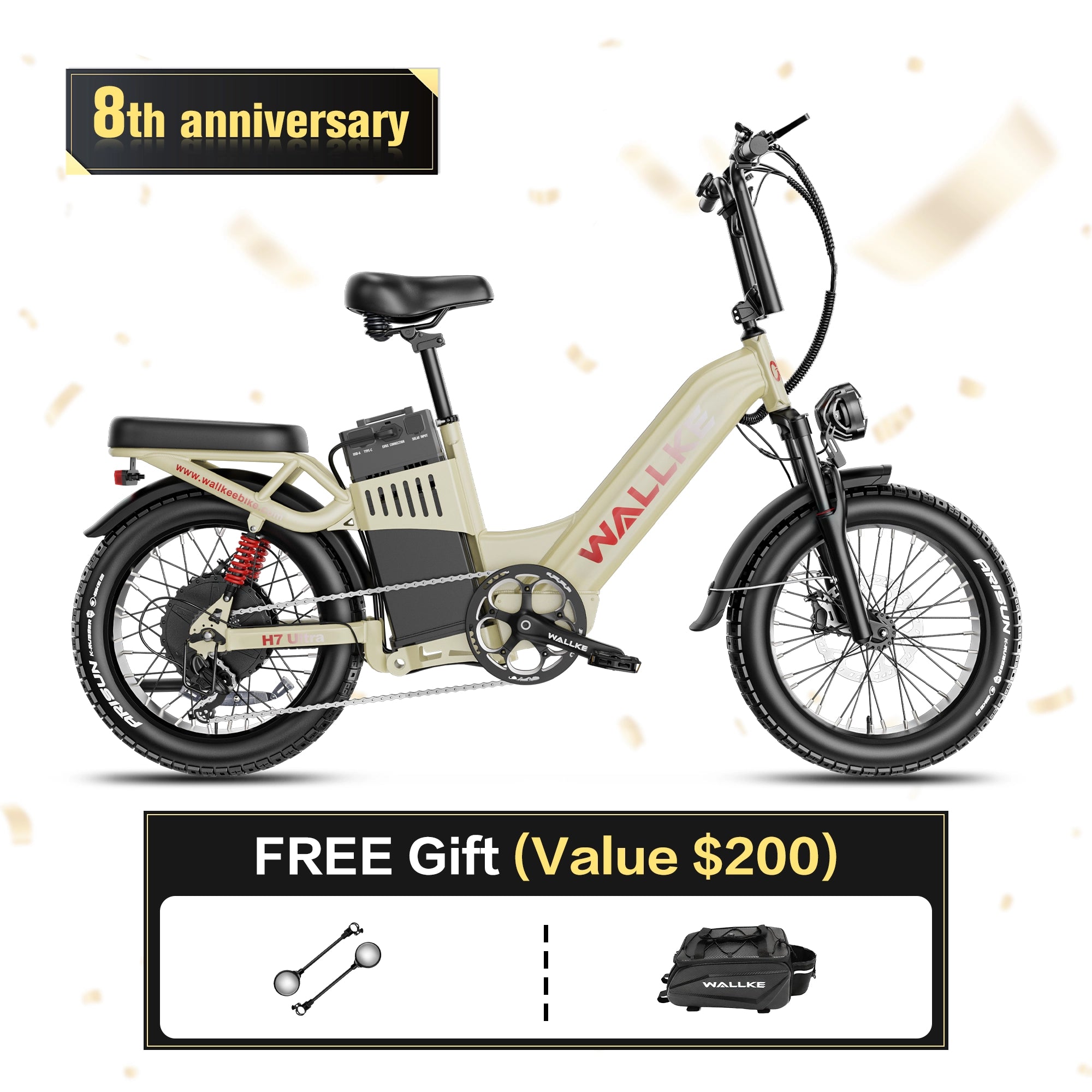 2026 WALLKE Ultra Series | Off-grid PowerStorage E-Bike