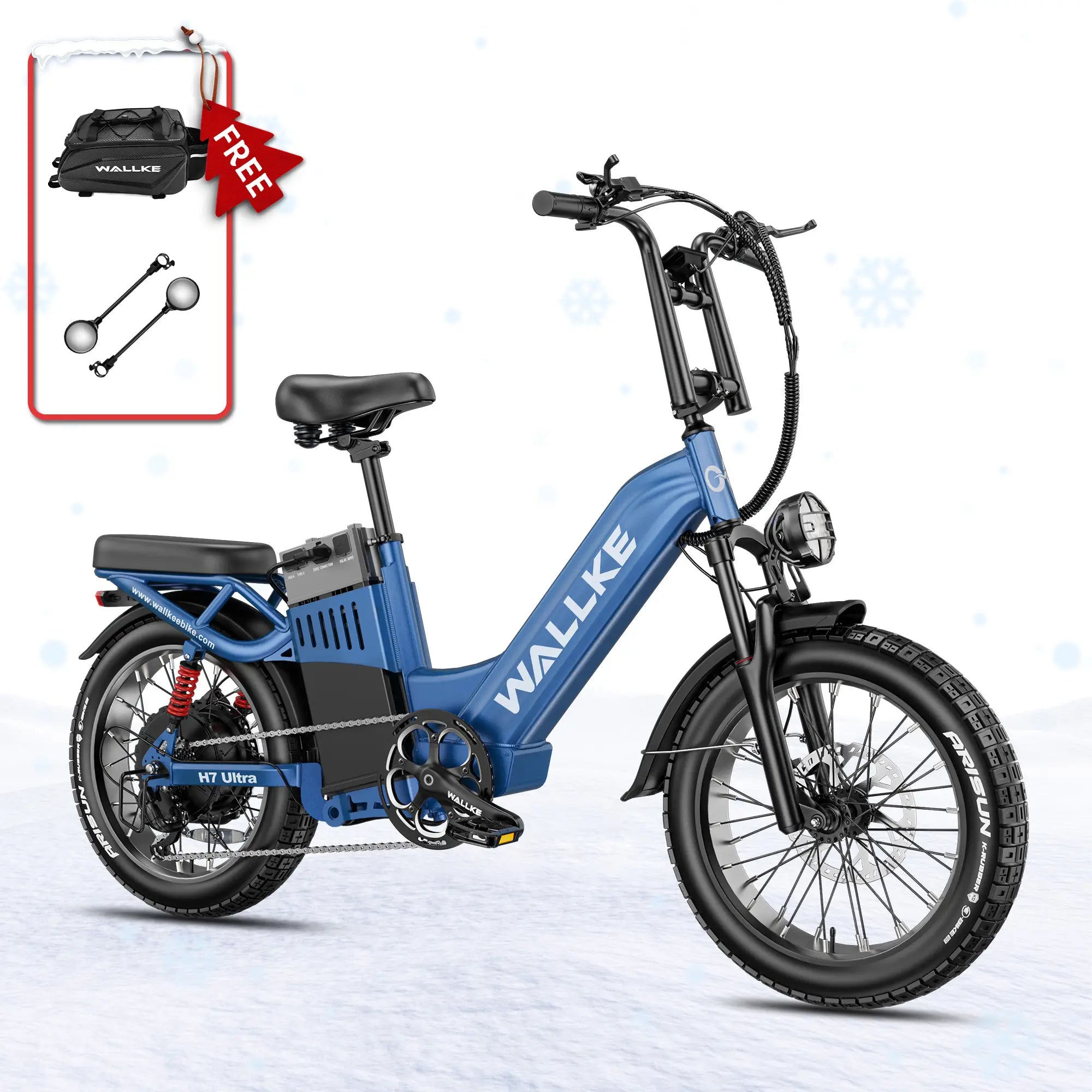 2026 WALLKE H7 Ultra Step-Thru | Off-grid PowerStorage E-Bike