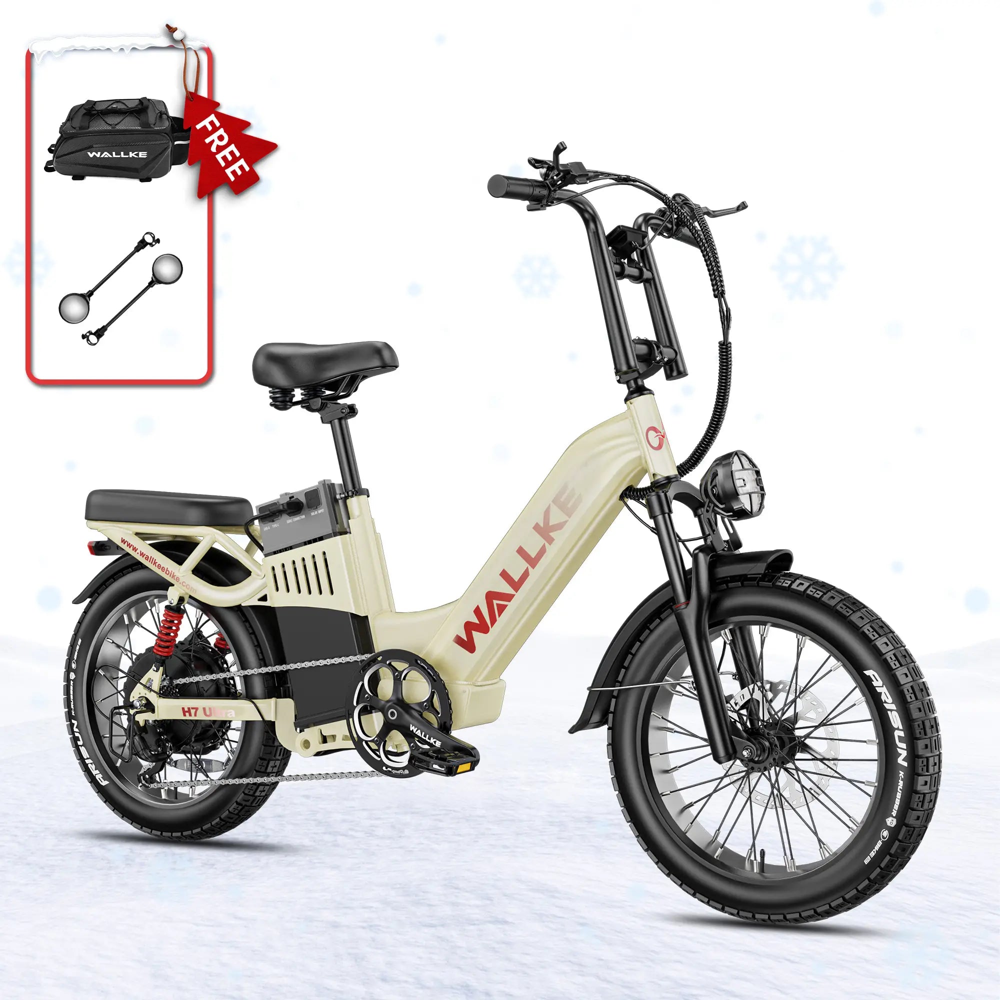 2026 WALLKE H7 Ultra Step-Thru | Off-grid PowerStorage E-Bike