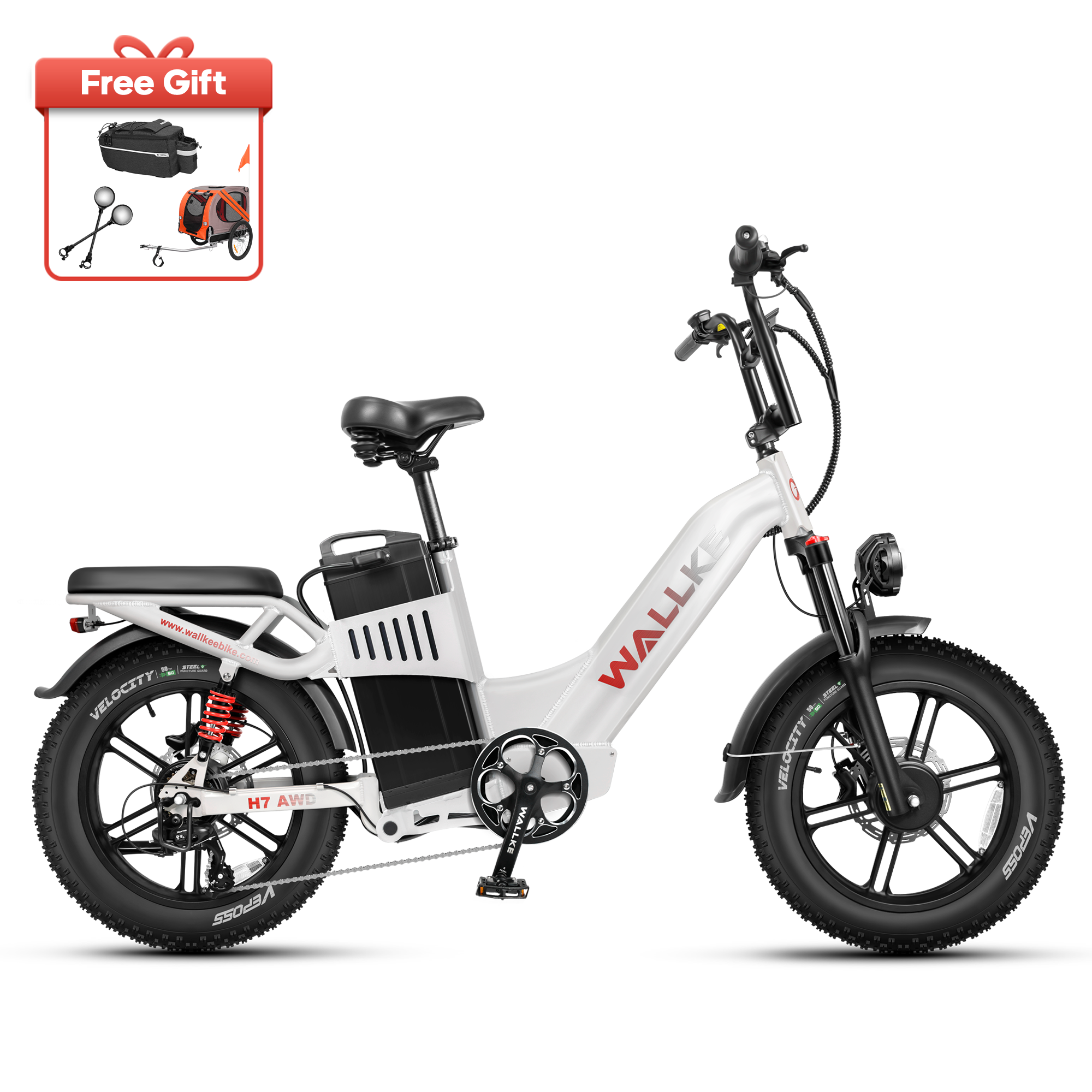 2025 Wallke H7 Step-Thru | 3200W Ebike 40/60Ah Battery