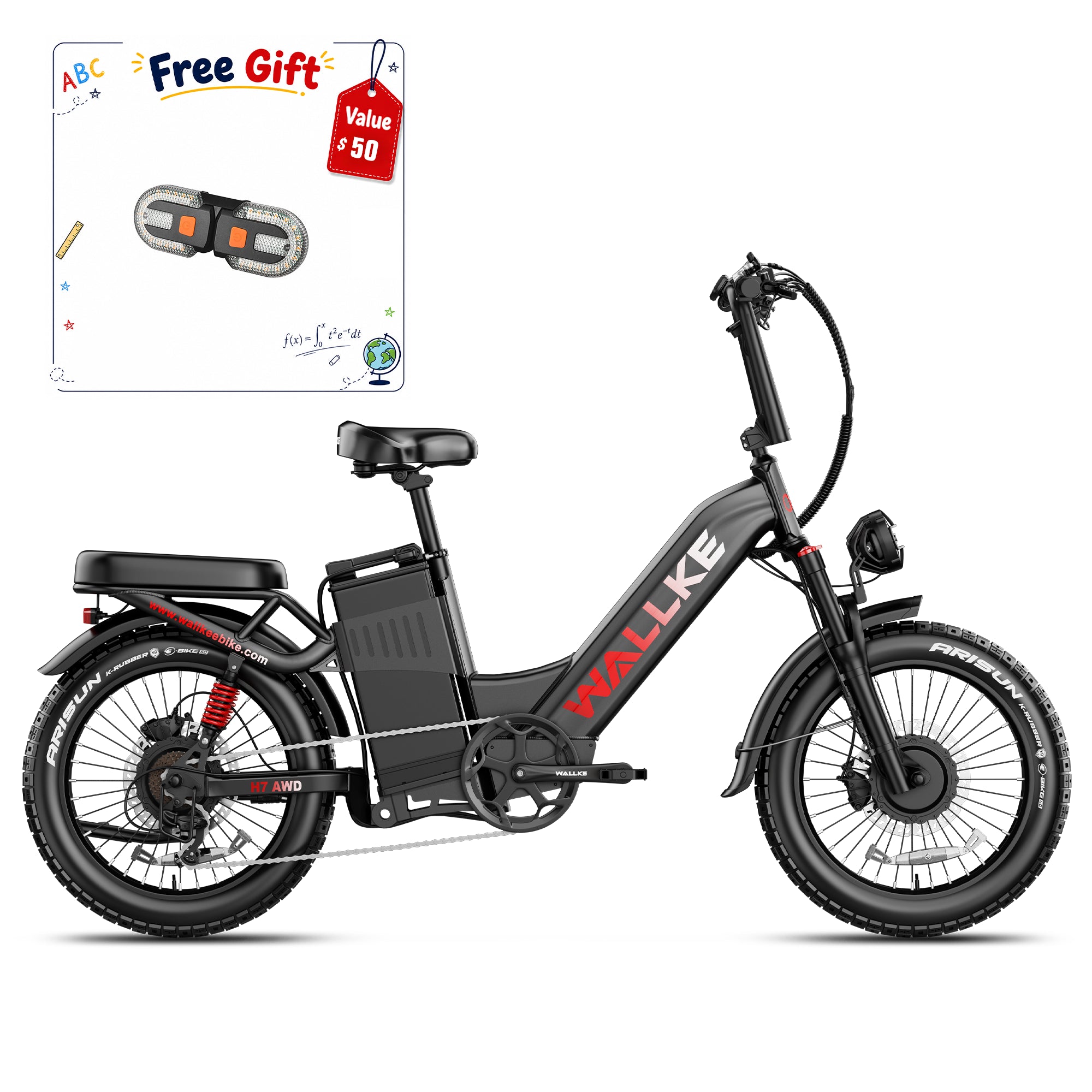 2026 Wallke H7 Step-Thru | 3200W Ebike 40/55Ah Battery