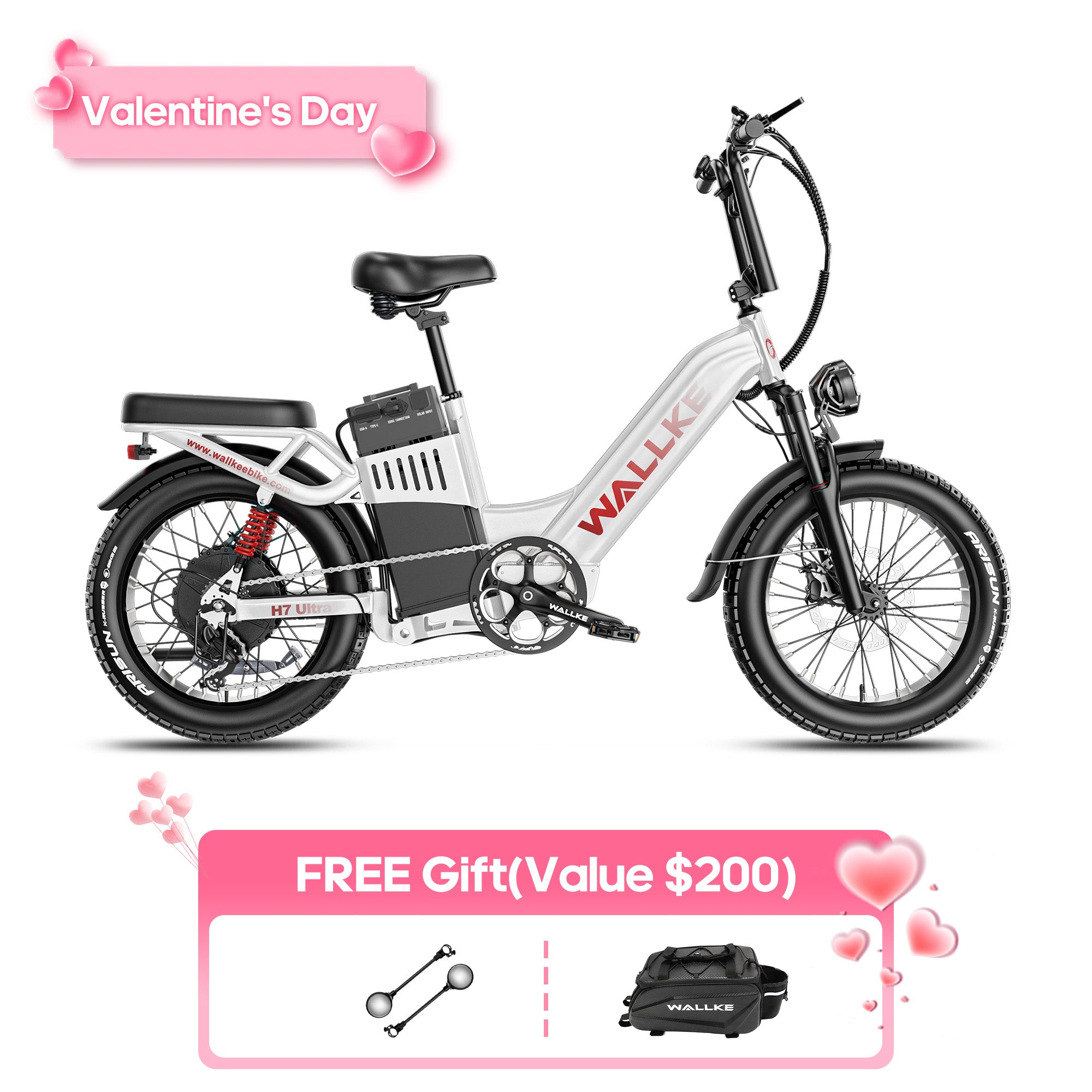 2026 WALLKE H7 Ultra Step-Thru | Off-grid PowerStorage E-Bike