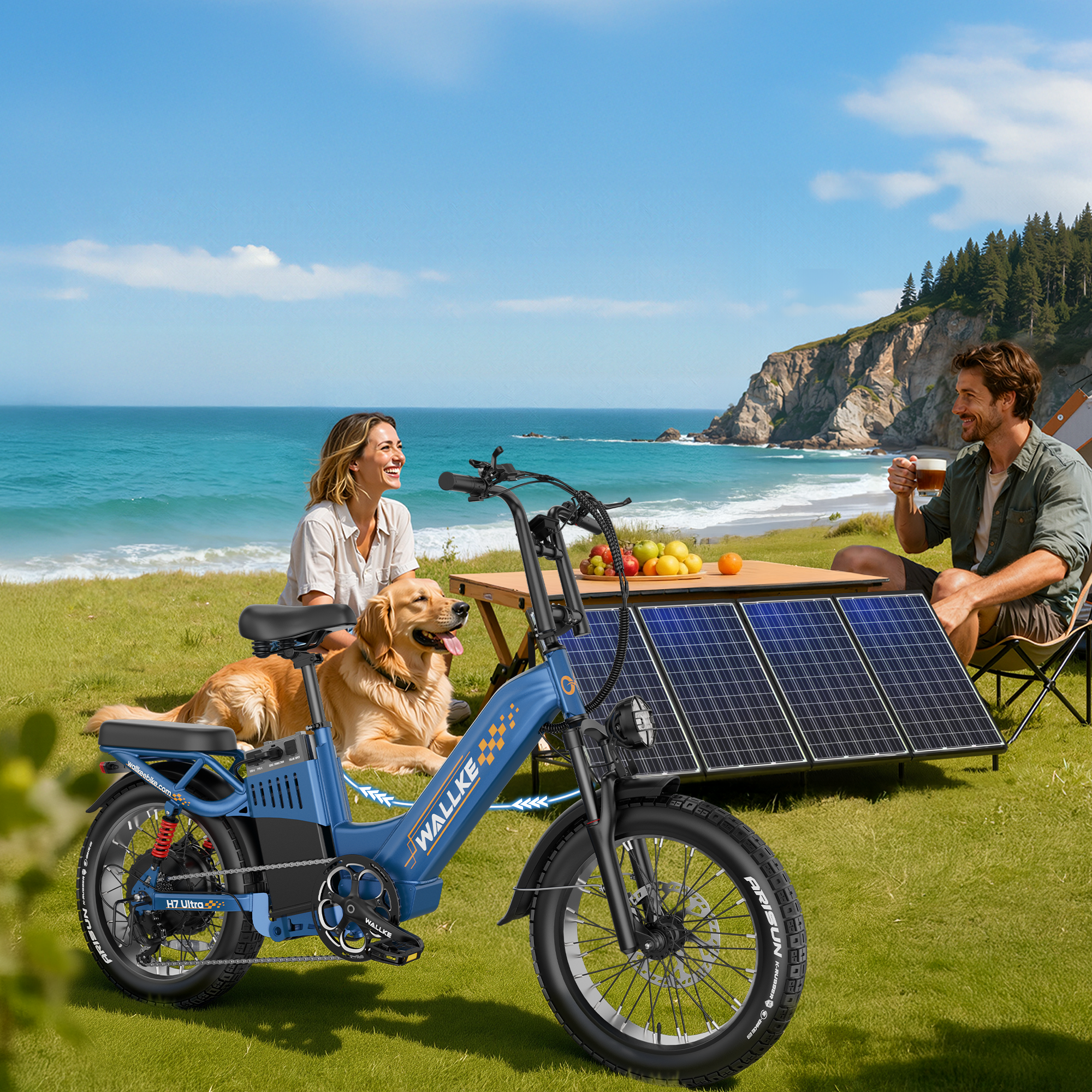 2026 WALLKE H7 Ultra Step-Thru | Off-grid PowerStorage E-Bike