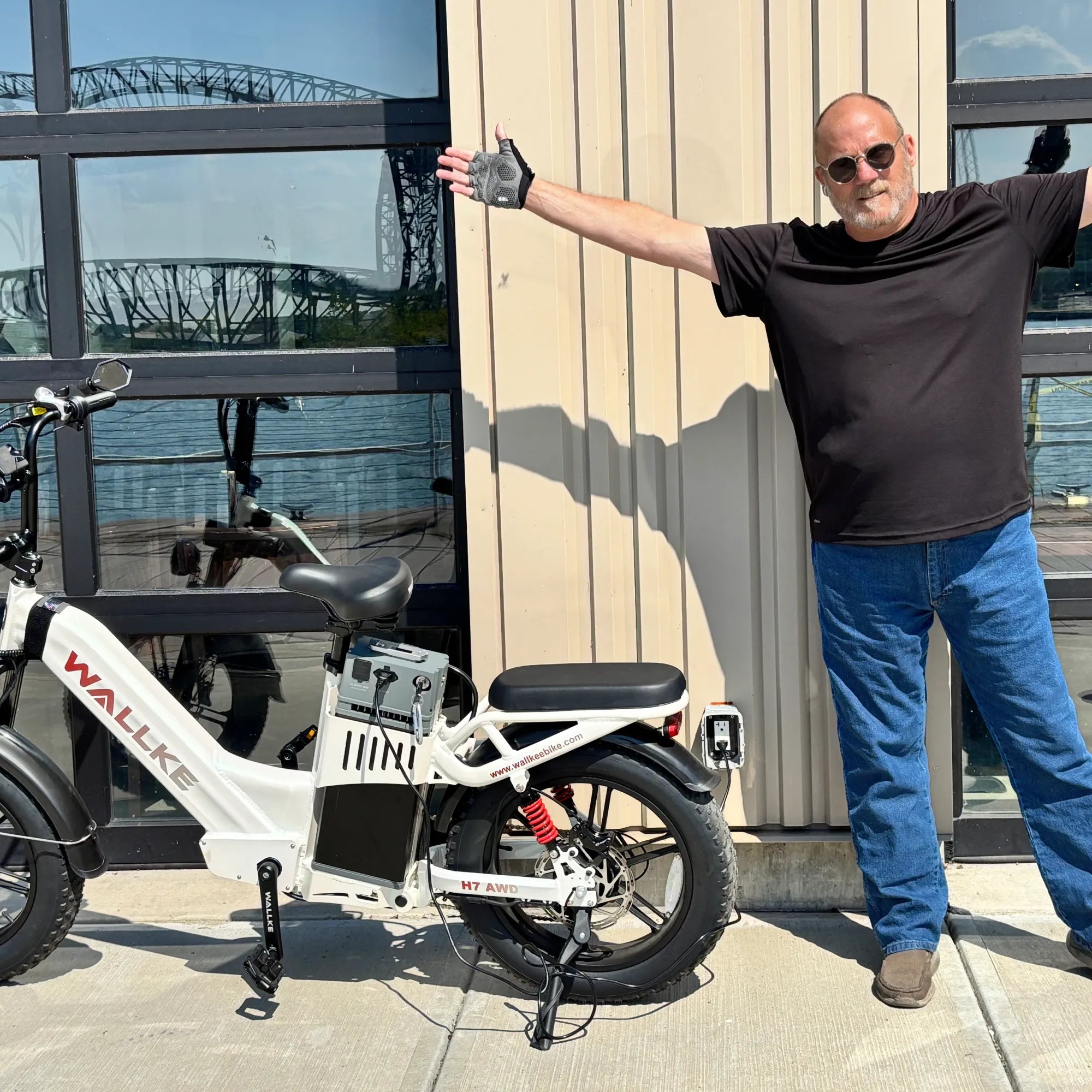 WALLKE H7 Ultra Step-Thru | Off-grid PowerStorage E-Bike