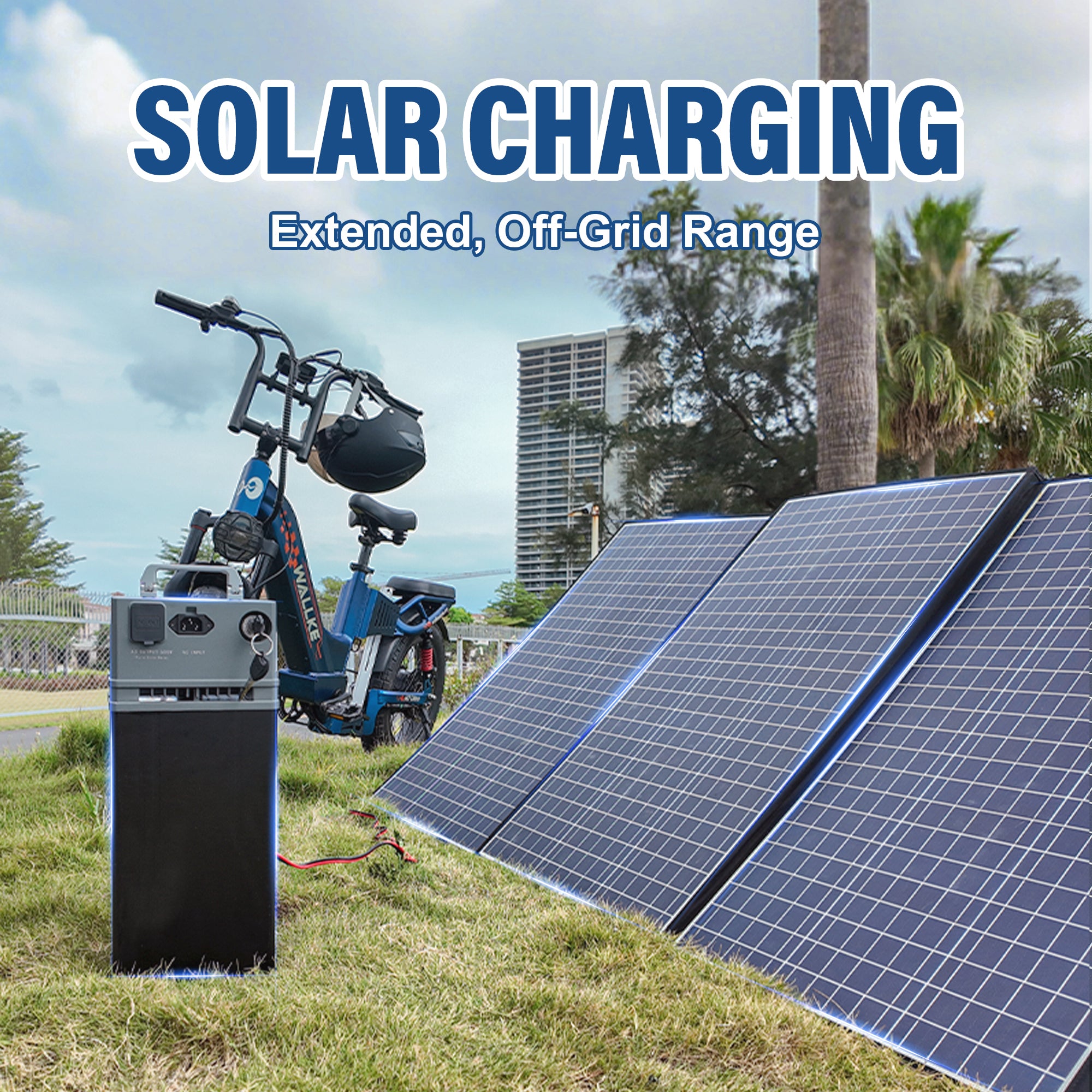 2026 WALLKE H7 Ultra Step-Thru | 4000W Off-Grid PowerStorage E-Bike with Torque Sensor, 37mph Speed