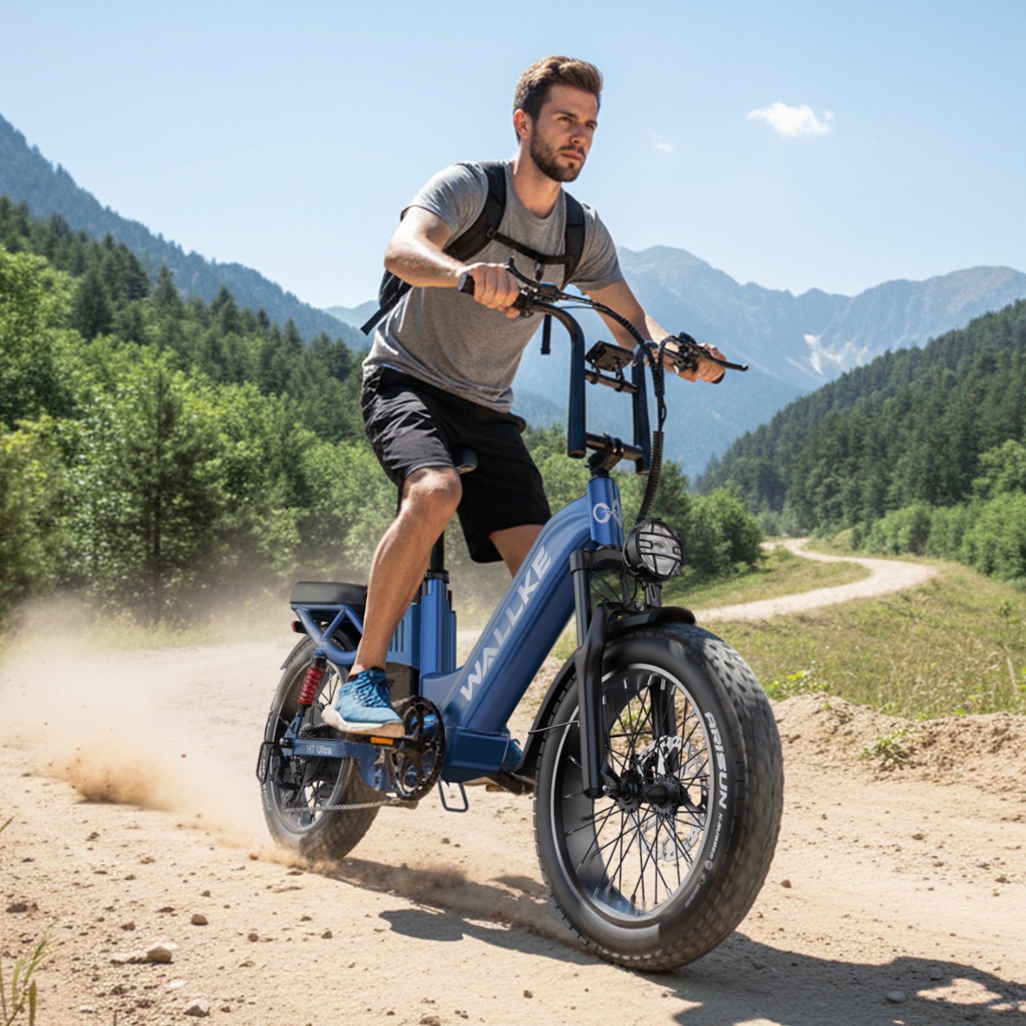 2026 WALLKE H7 Ultra Step-Thru | Off-grid PowerStorage E-Bike
