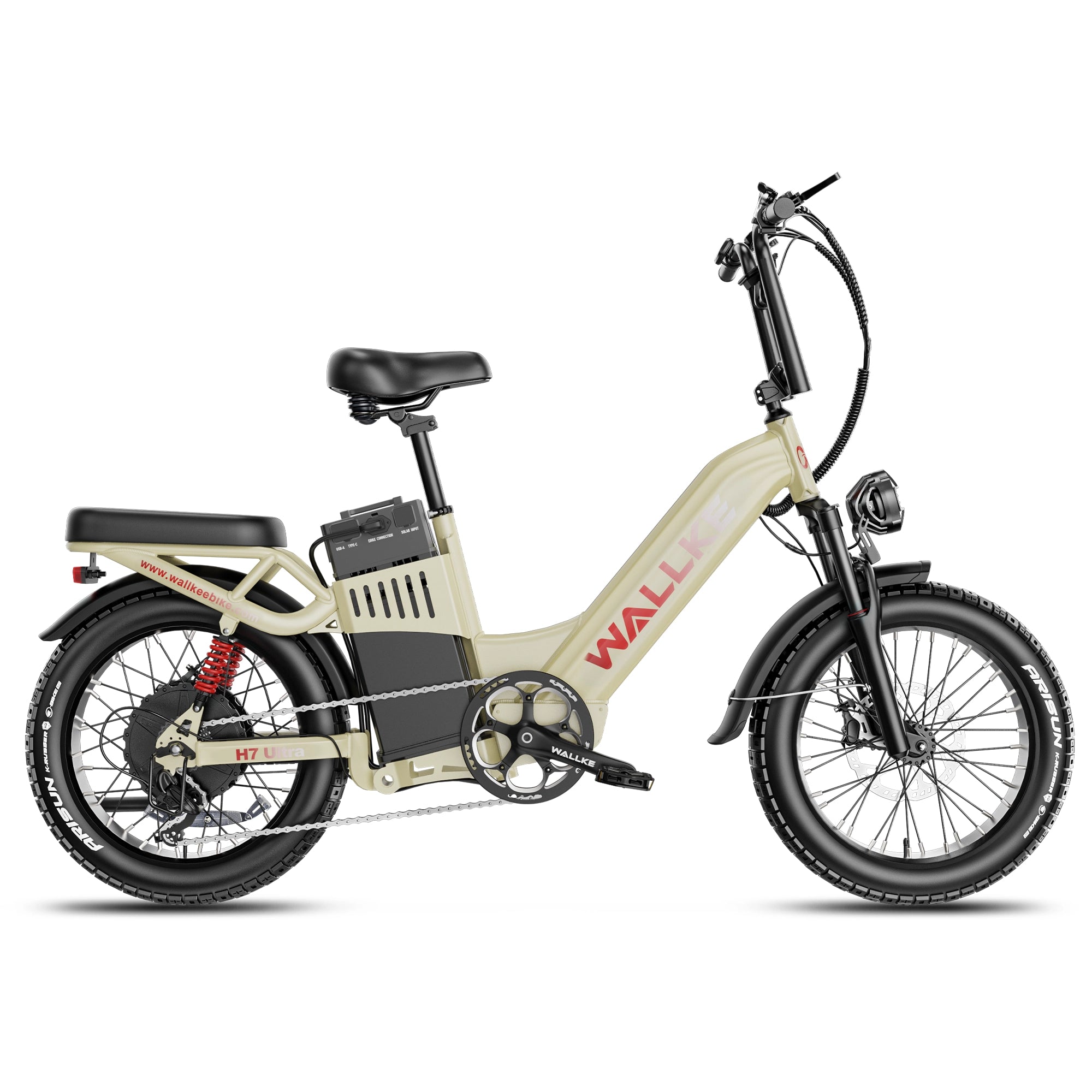 WALLKE H7 Ultra Step-Thru | Off-grid PowerStorage E-Bike