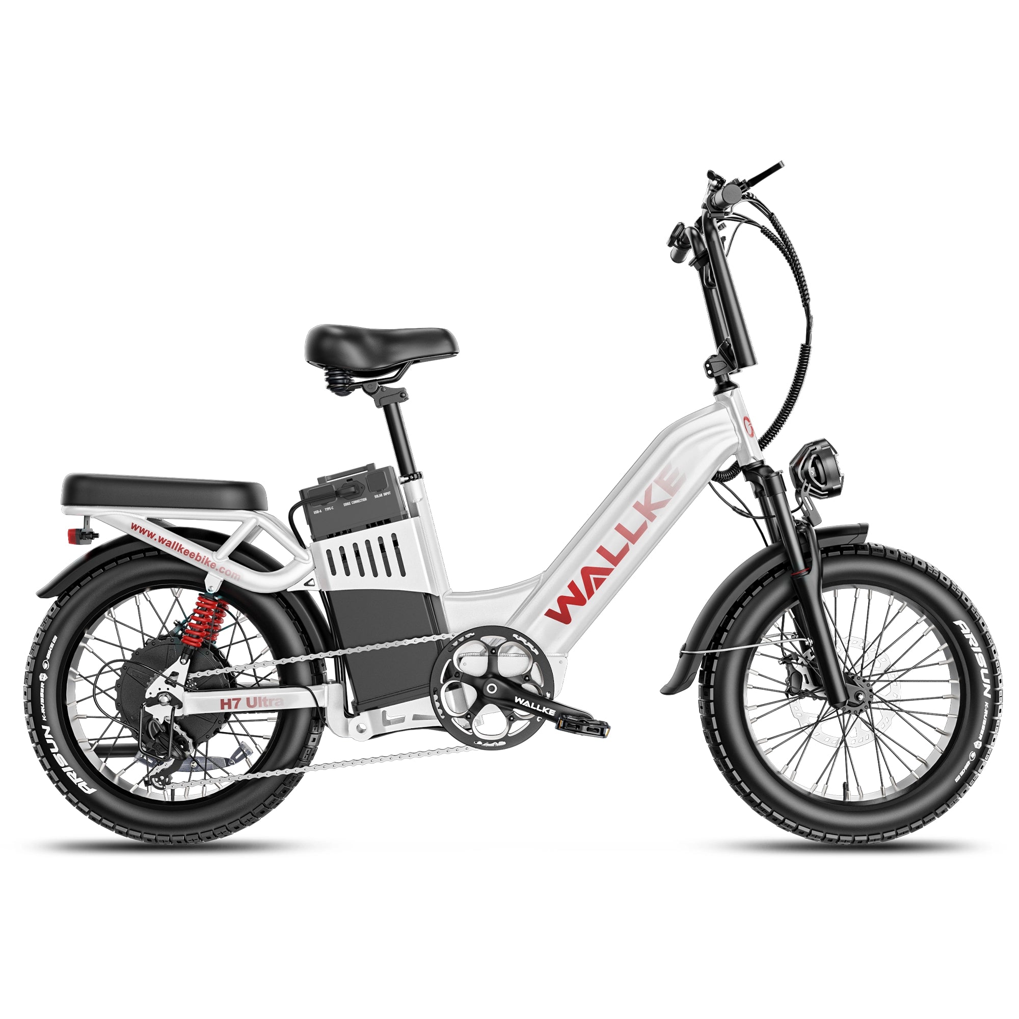 WALLKE H7 Ultra Step-Thru | Off-grid PowerStorage E-Bike