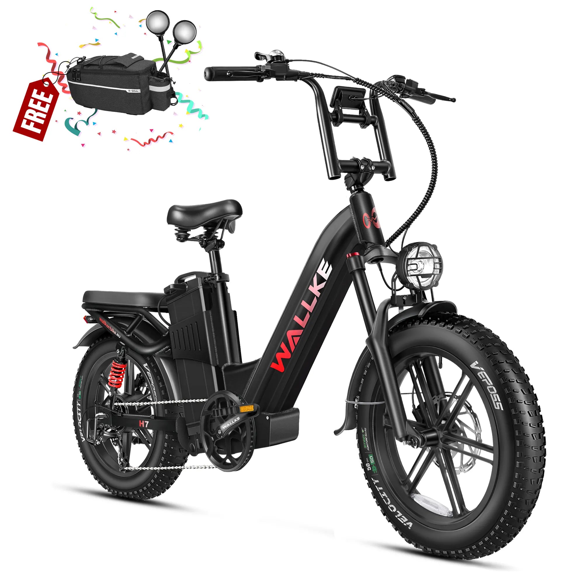 2025 Wallke H7 Step-Thru | 3200W Ebike 40/60Ah Battery
