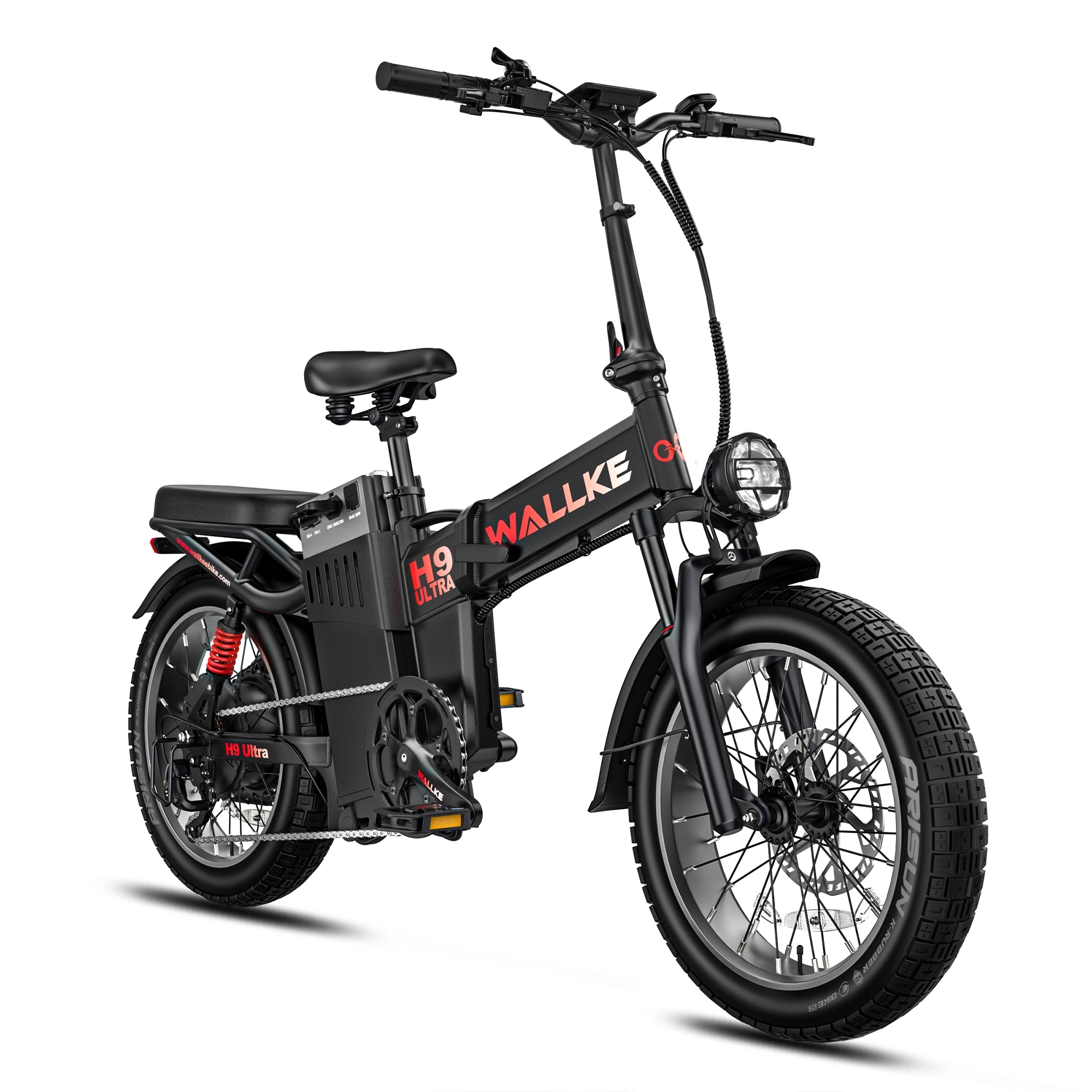 2026 WALLKE H9 Ultra Folding | Off-grid PowerStorage E-Bike