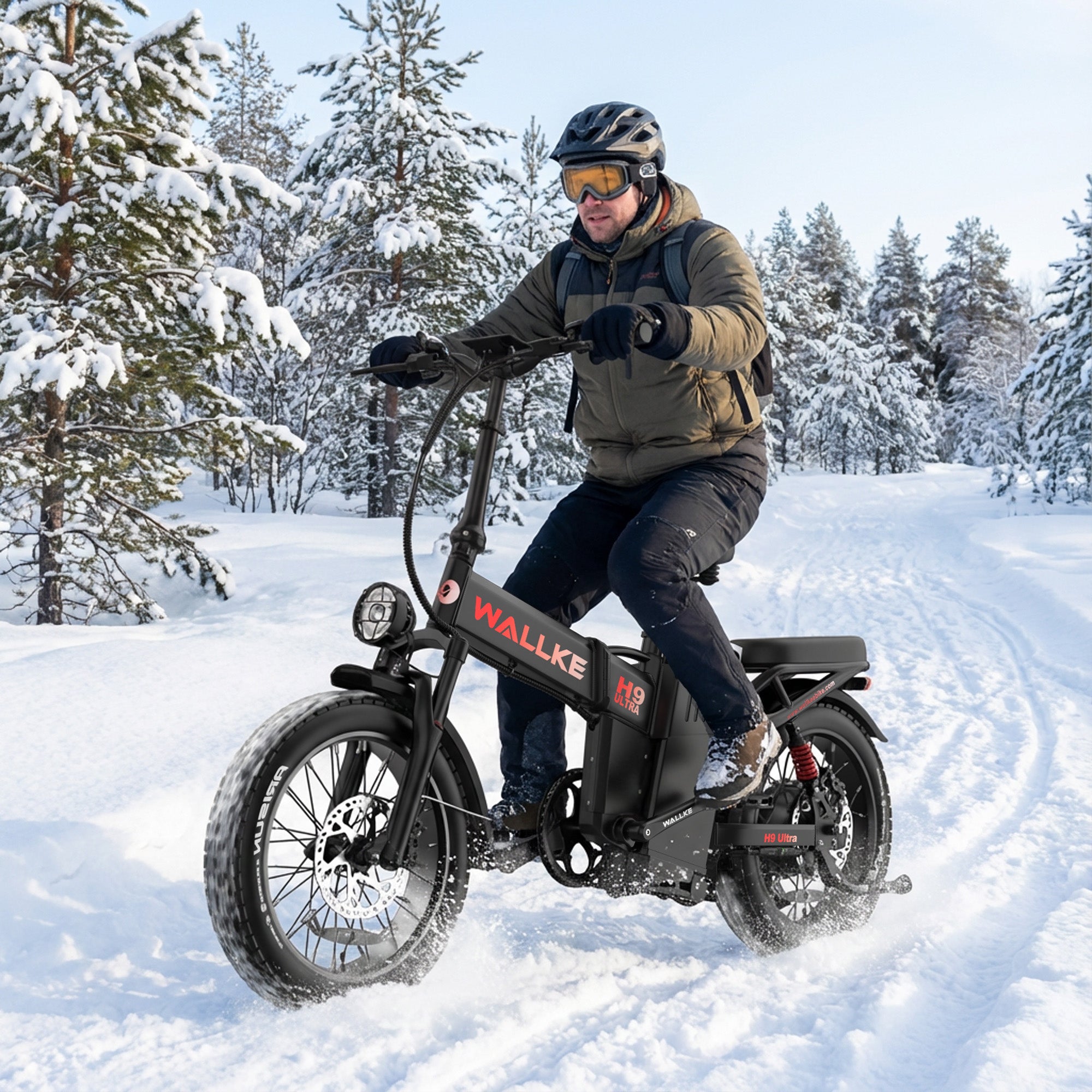 2026 WALLKE H9 Ultra Folding | Off-grid PowerStorage E-Bike