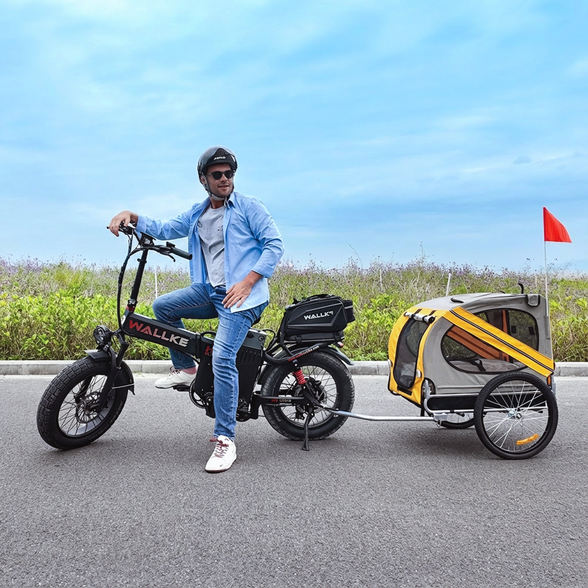 2026 WALLKE H9 Ultra Folding | Off-grid PowerStorage E-Bike