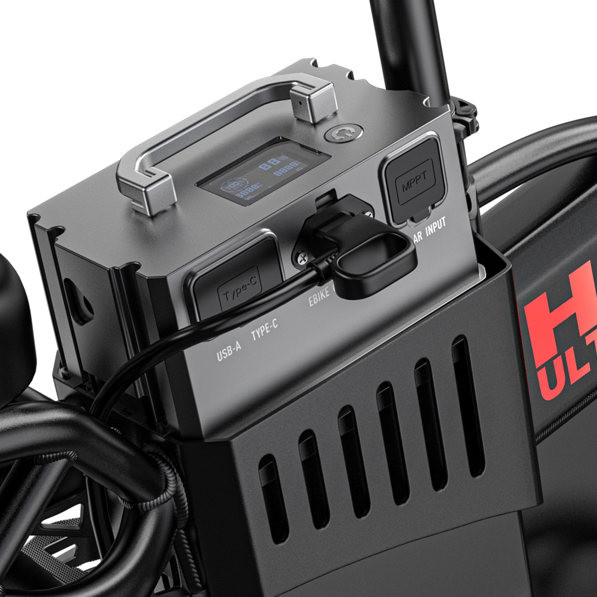 2026 WALLKE H9 Ultra Folding | Off-Grid PowerStorage E-Bike with Torque Sensor, 37mph Speed, 55/77Ah Battery Options