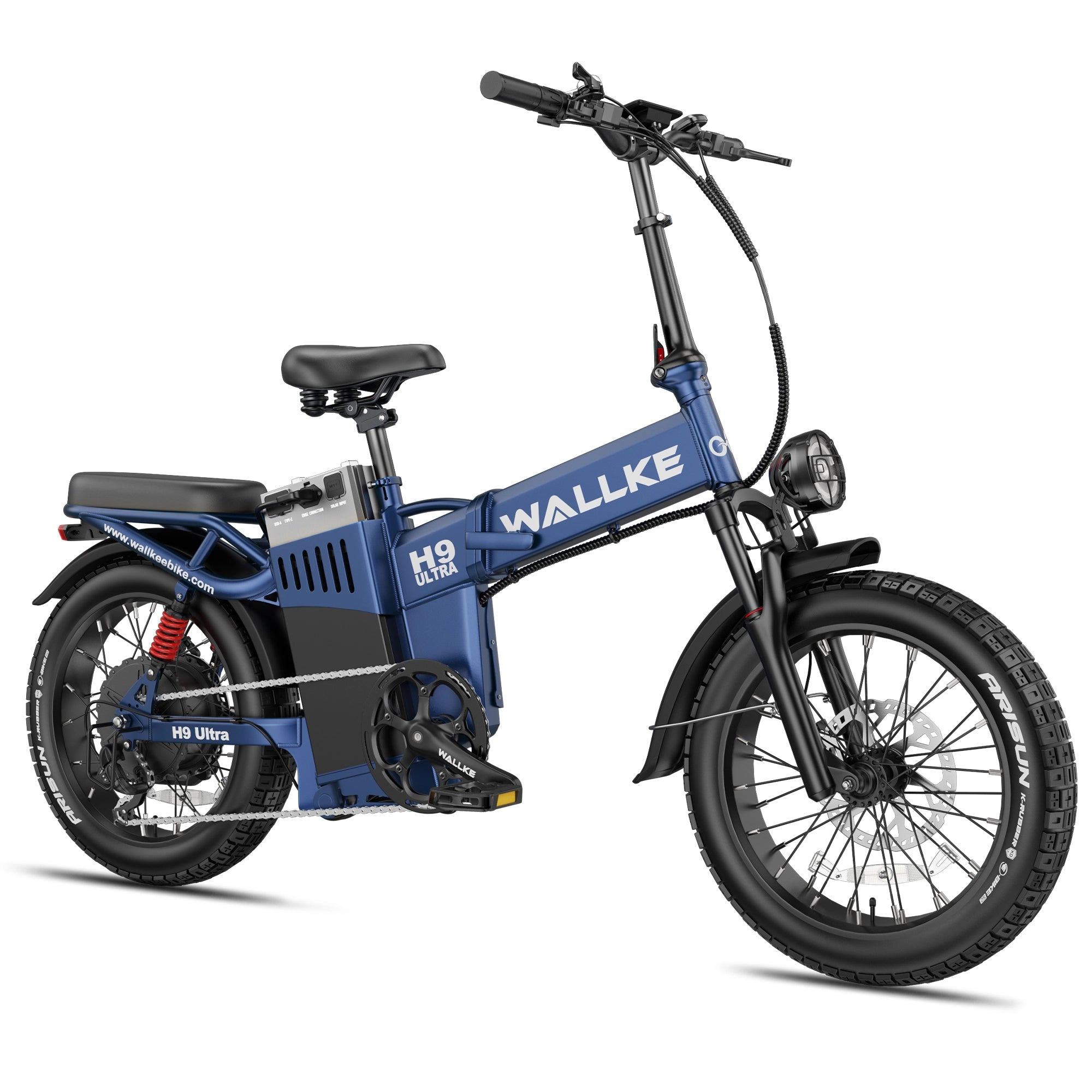 2026 WALLKE H9 Ultra Folding | Off-grid PowerStorage E-Bike