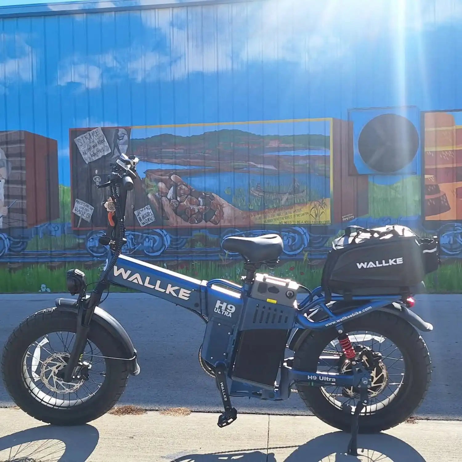 Wallke H9/H7/X3 dedicated camel bag, carrying 12L items