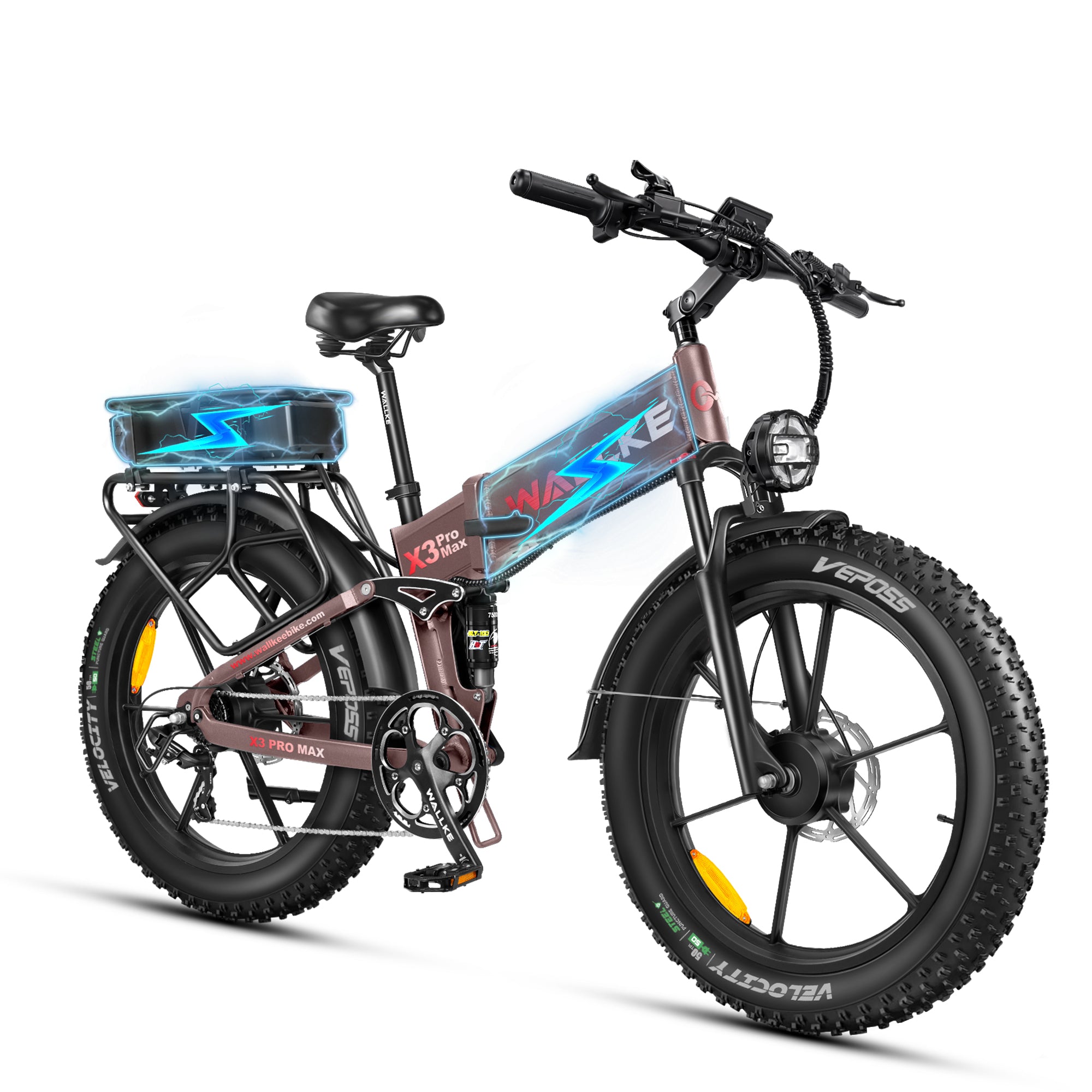 2025 Wallke X3 Pro Max | 2800W Folding Ebike