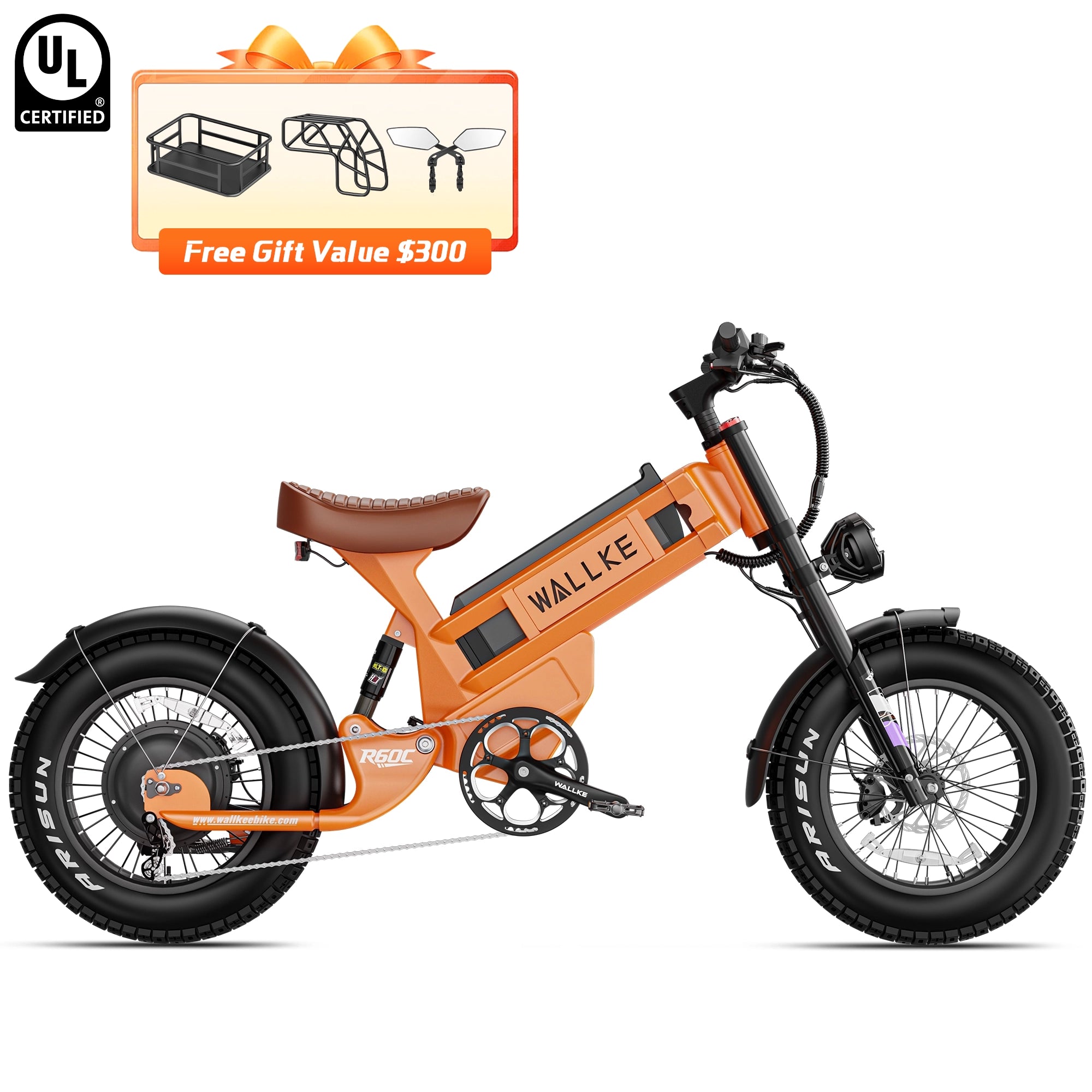 2026 Wallke Ravager 60V Series | 60V 70Ah Long-Range Electric Bike | Up to 180+ Miles | 150Nm Torque
