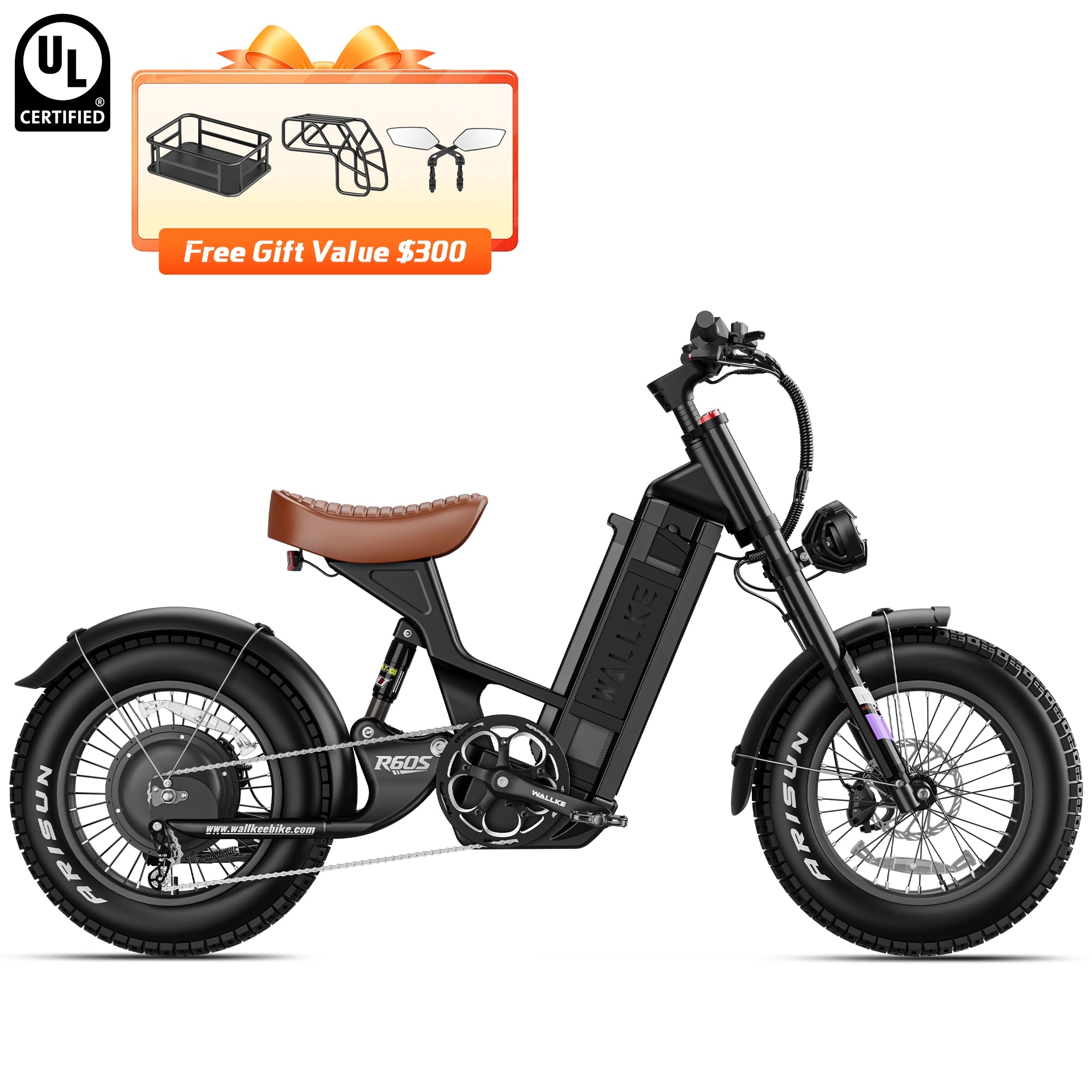 2026 Wallke Ravager 60V Series | 60V 70Ah Long-Range Electric Bike | Up to 180+ Miles | 150Nm Torque