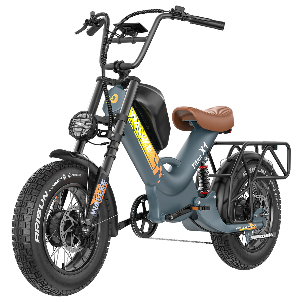 WALLKE Titan X1 AWD Dual-Motor Fat Tire Ebike | Up to 4000W Peak Power-PreOrder