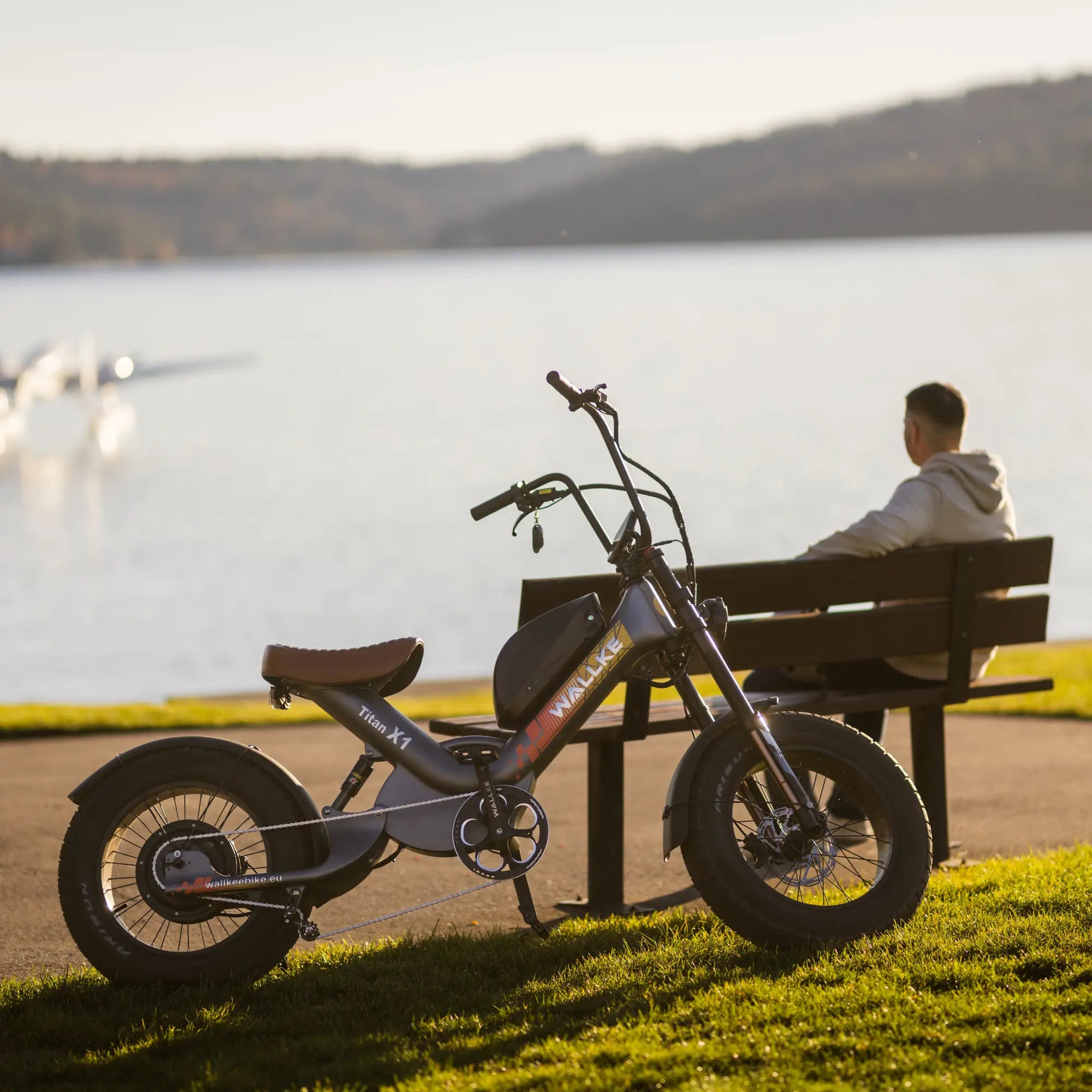 WALLKE Titan X1 Carbon Fiber Frame | 3800W Cruiser Ebike