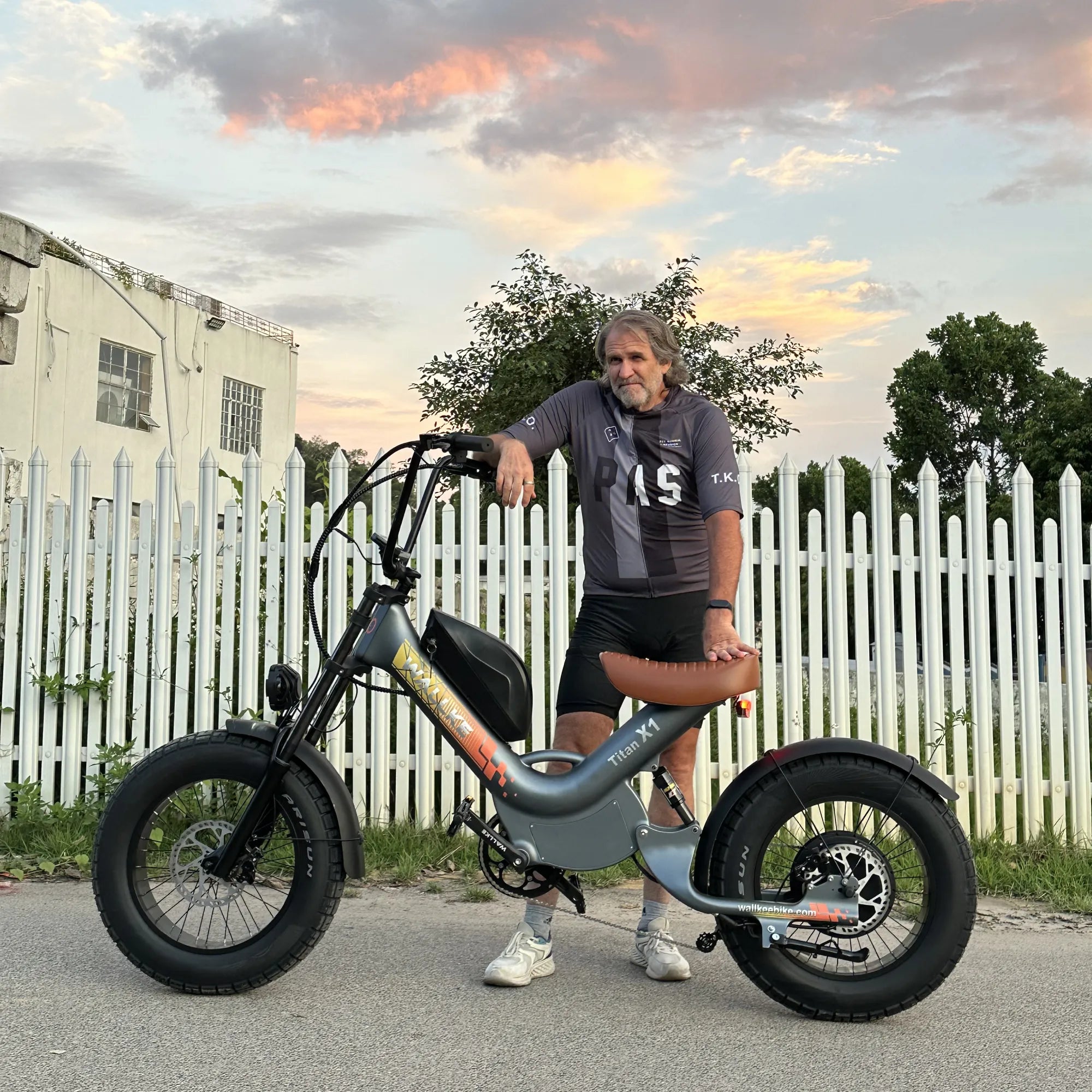 WALLKE Titan X1 Carbon Fiber Frame | 3800W Cruiser Ebike