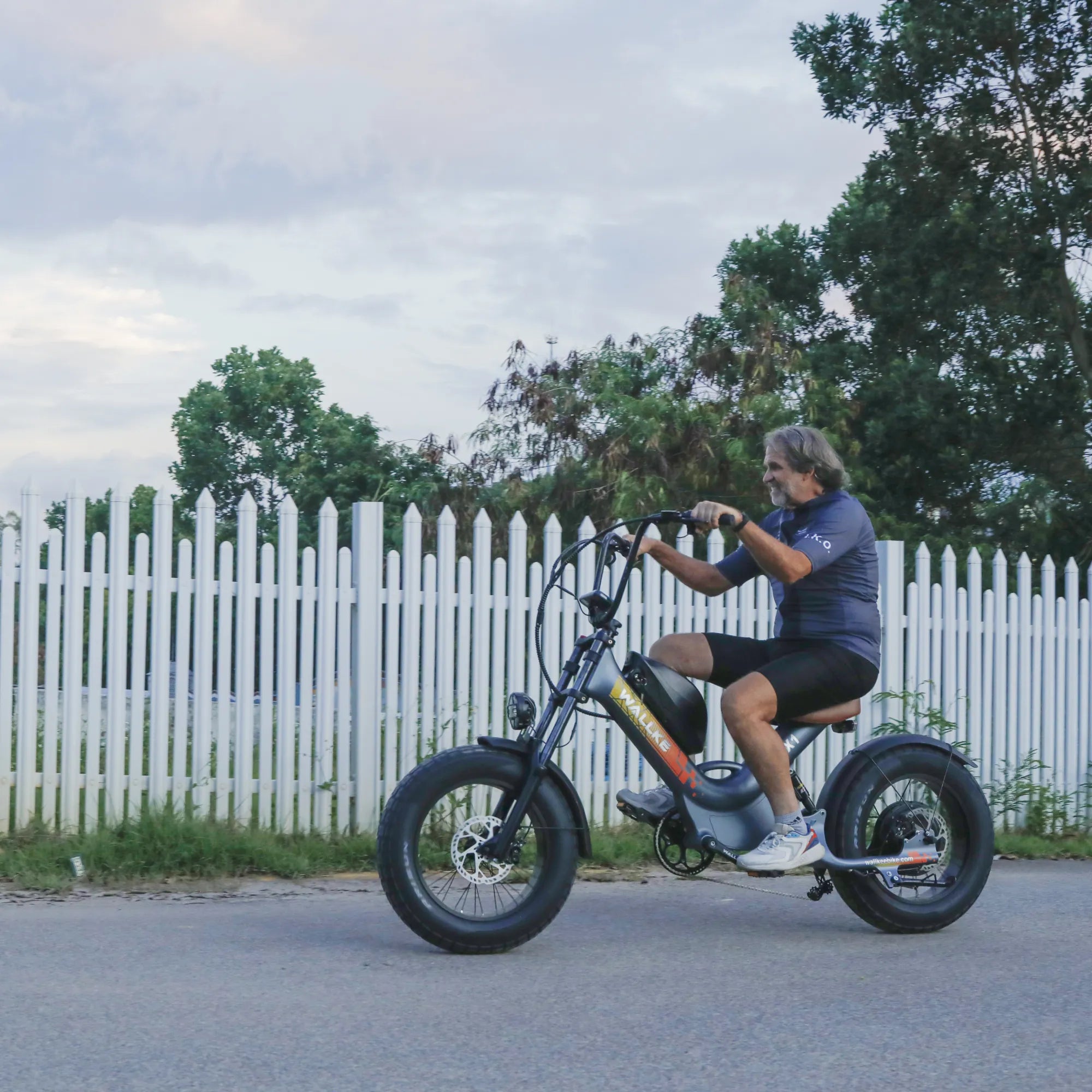 WALLKE Titan X1 Carbon Fiber Frame | 3800W Cruiser Ebike