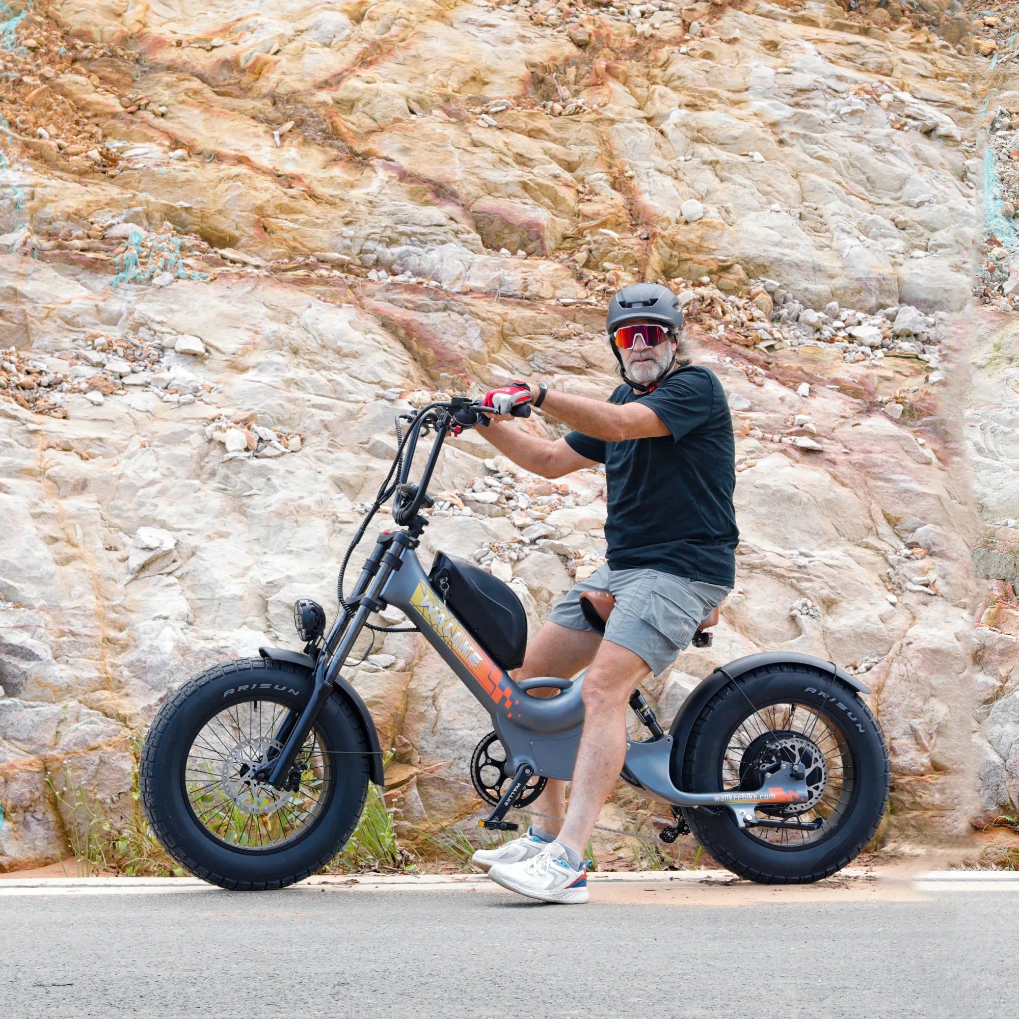 WALLKE Titan X1 Carbon Fiber Frame | 3800W Cruiser Ebike