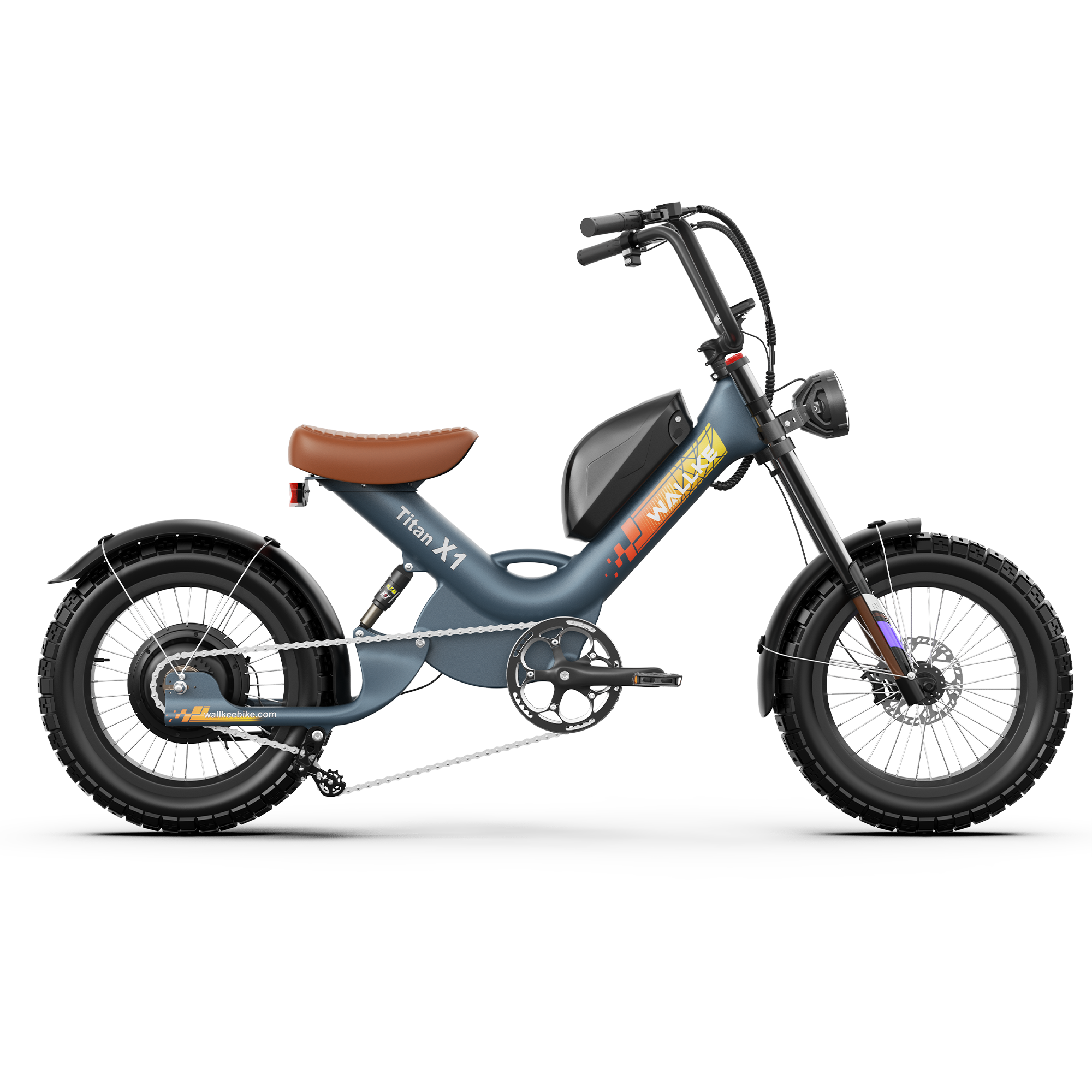 WALLKE Titan X1 Carbon Fiber Frame | 3800W Cruiser Ebike