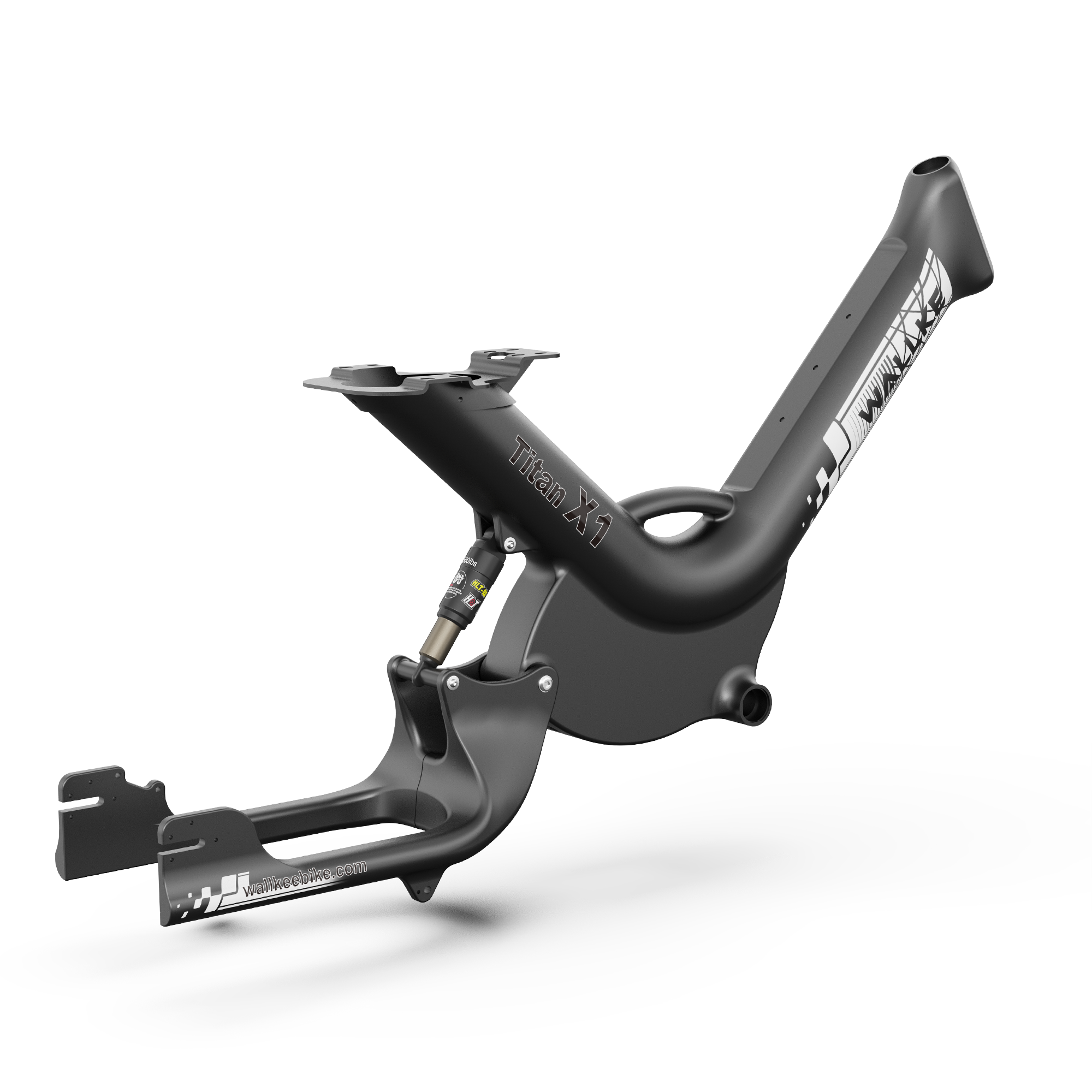 WALLKE Titan X1 Carbon Fiber Frame | 3800W Cruiser Ebike