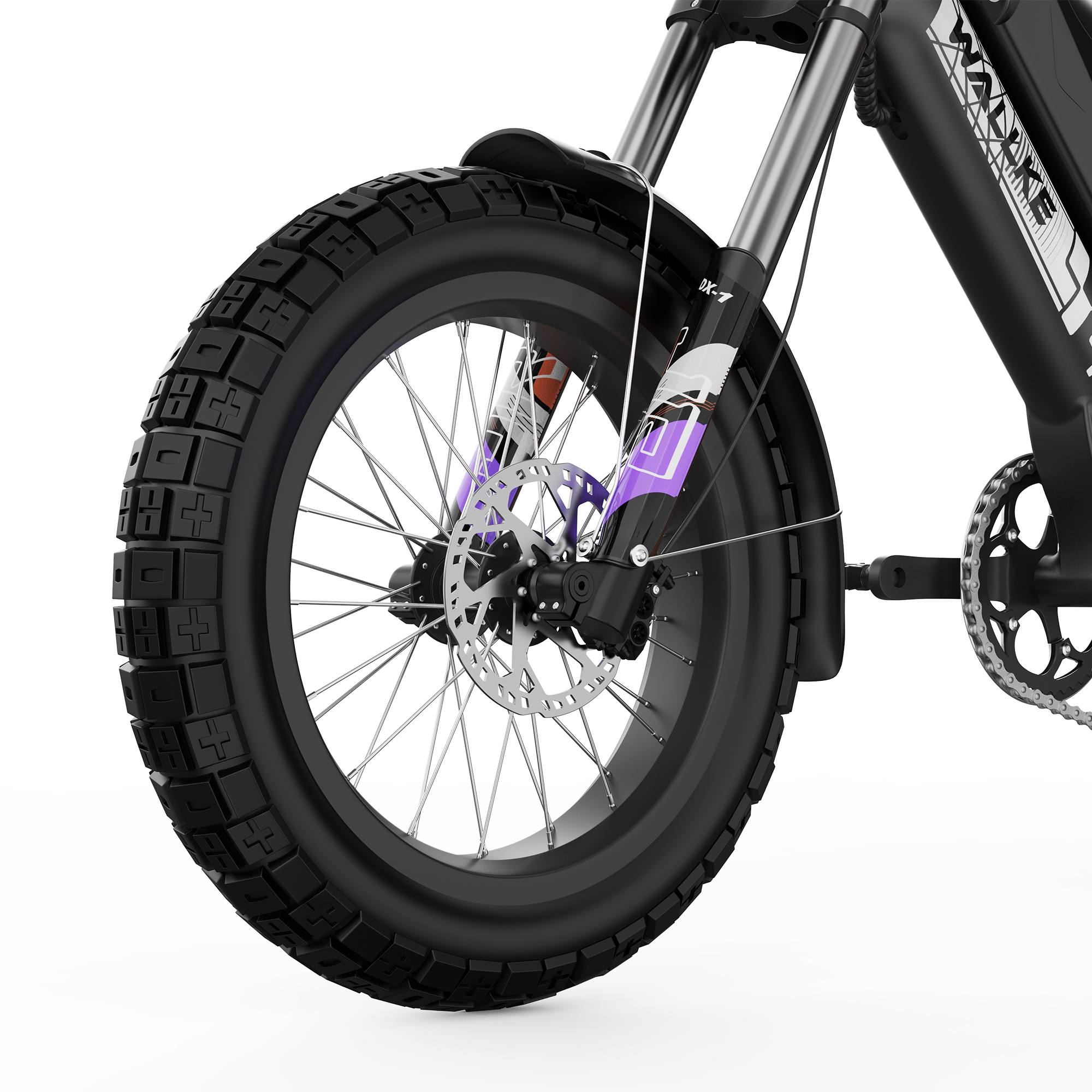 WALLKE Titan X1 Carbon Fiber Frame | 3800W Cruiser Ebike