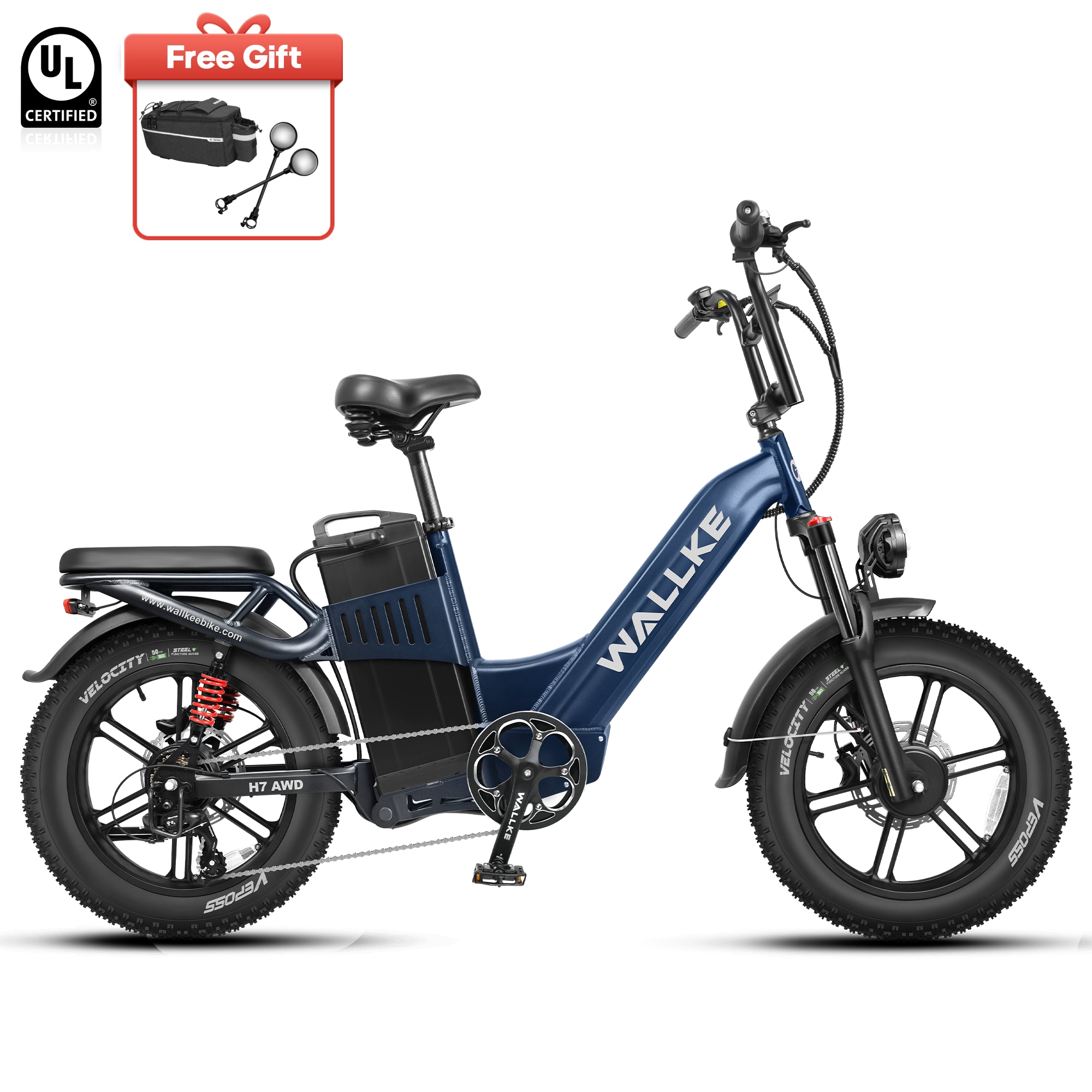 2025 Wallke H7 Step-Thru | 3200W Ebike 40/60Ah Battery