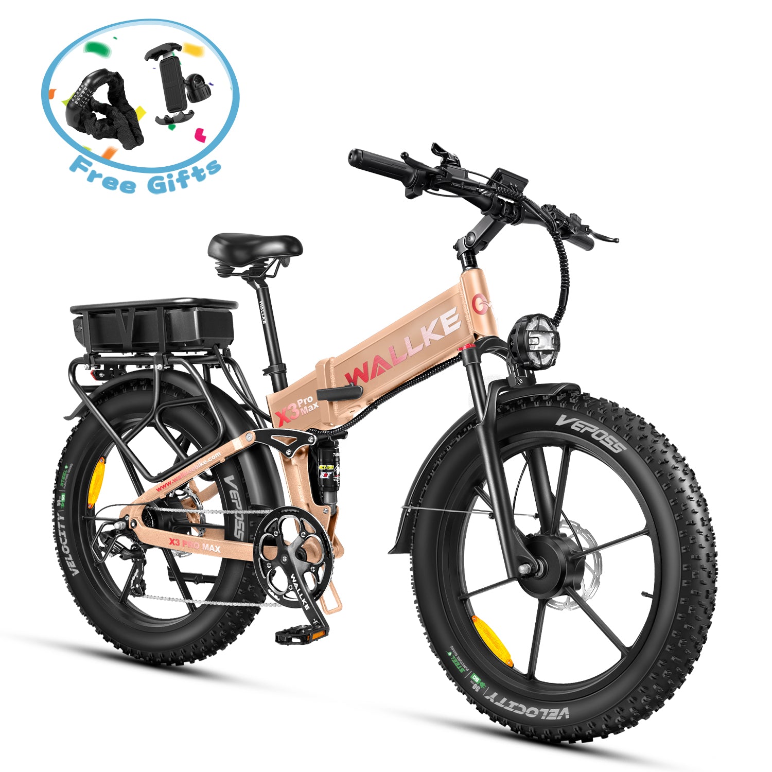 2025 Wallke X3 Pro Max | 2800W Folding Ebike