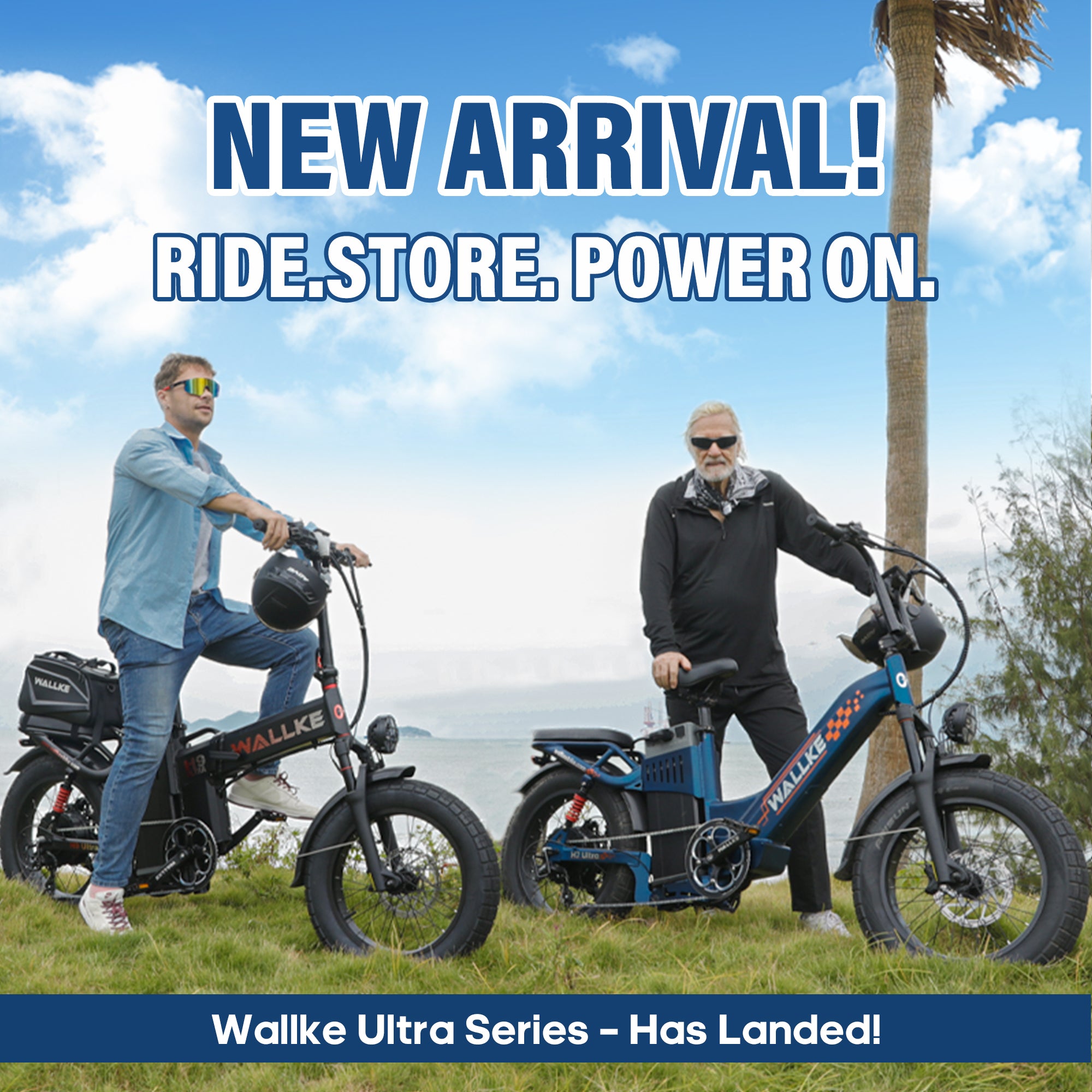 WALLKE H7 Ultra Step-Thru | Off-grid PowerStorage E-Bike