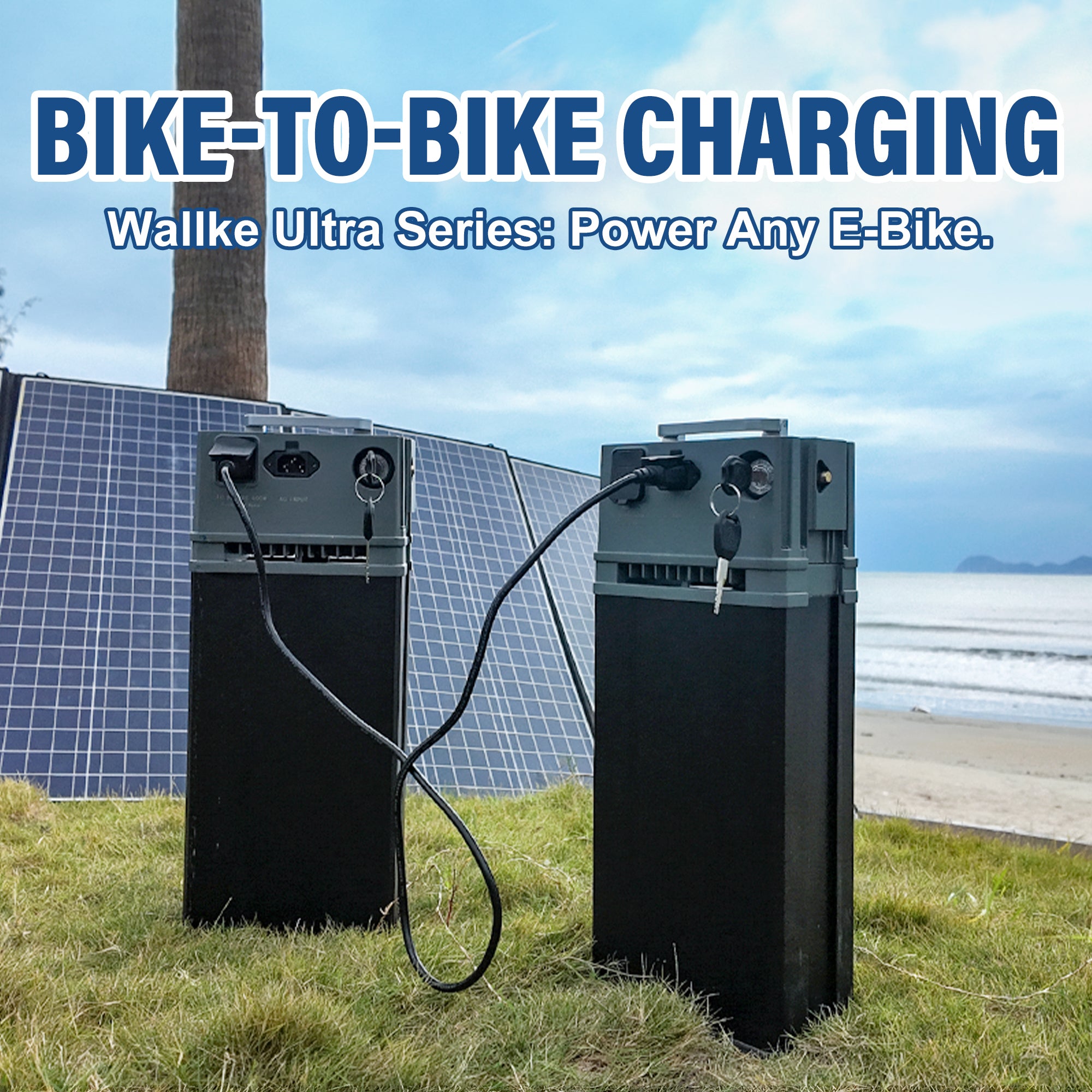 2026 WALLKE H7 Ultra Step-Thru | Off-grid PowerStorage E-Bike