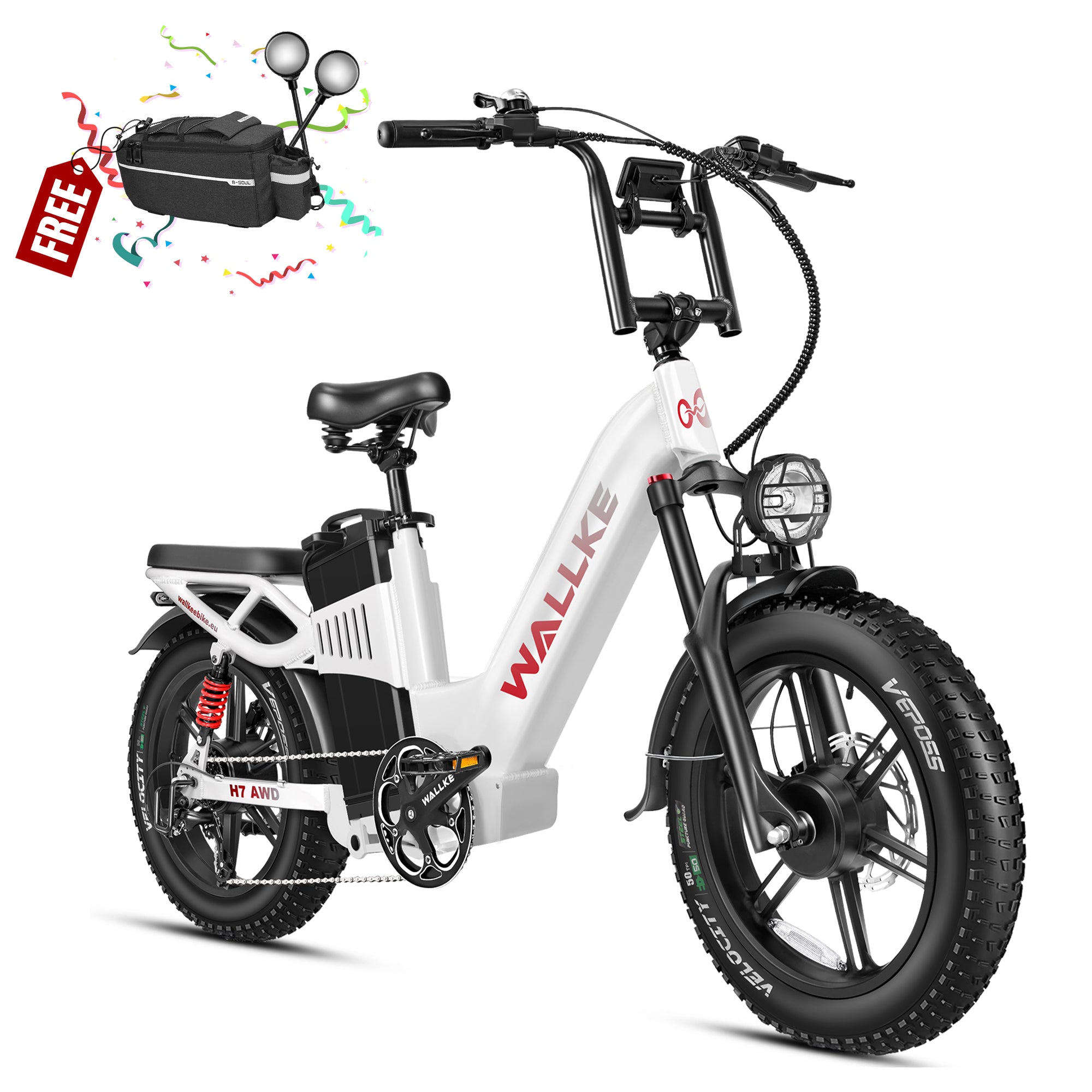 2025 Wallke H7 Step-Thru | 3200W Ebike 60Ah Battery