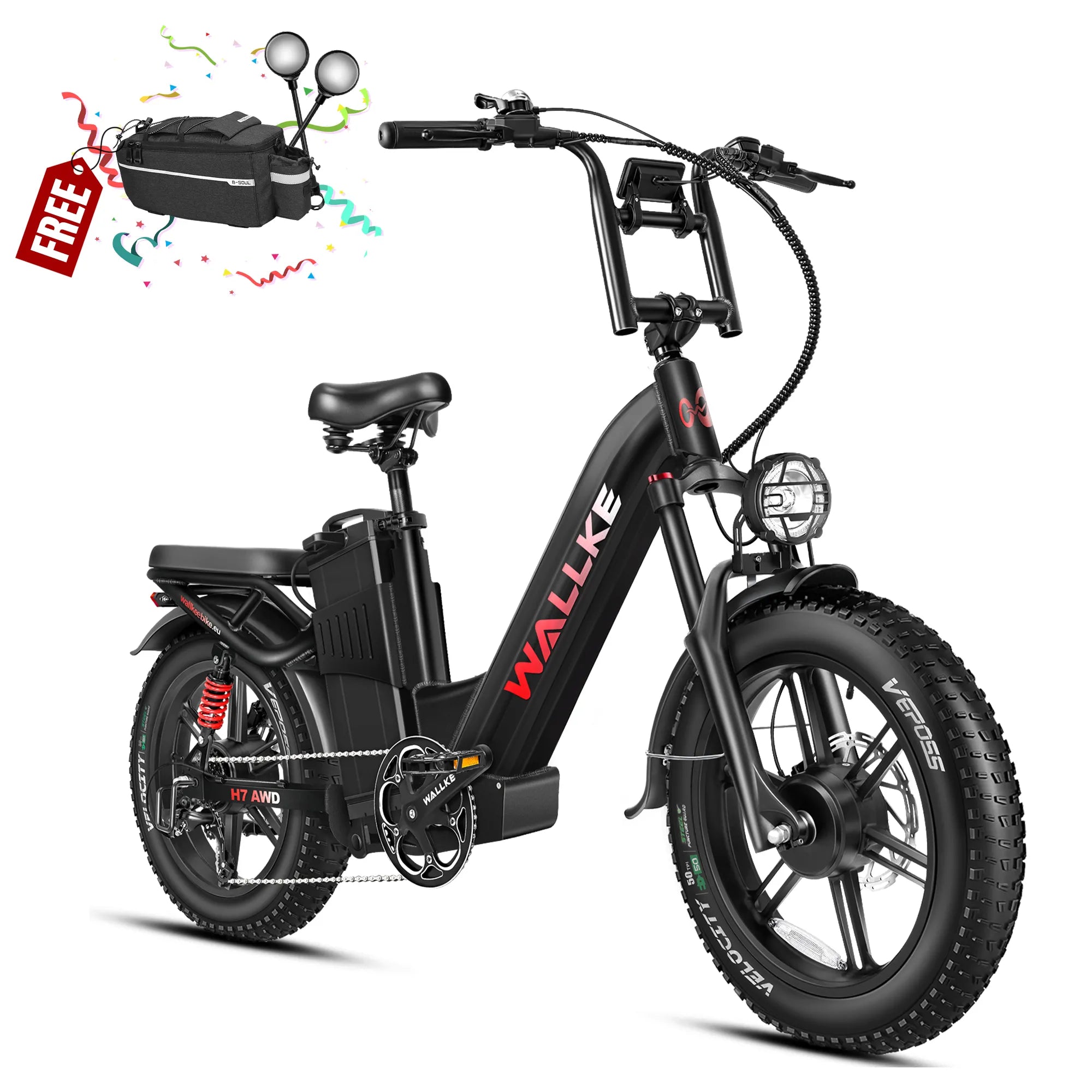 2025 Wallke H7 Step-Thru | 3200W Ebike 60Ah Battery