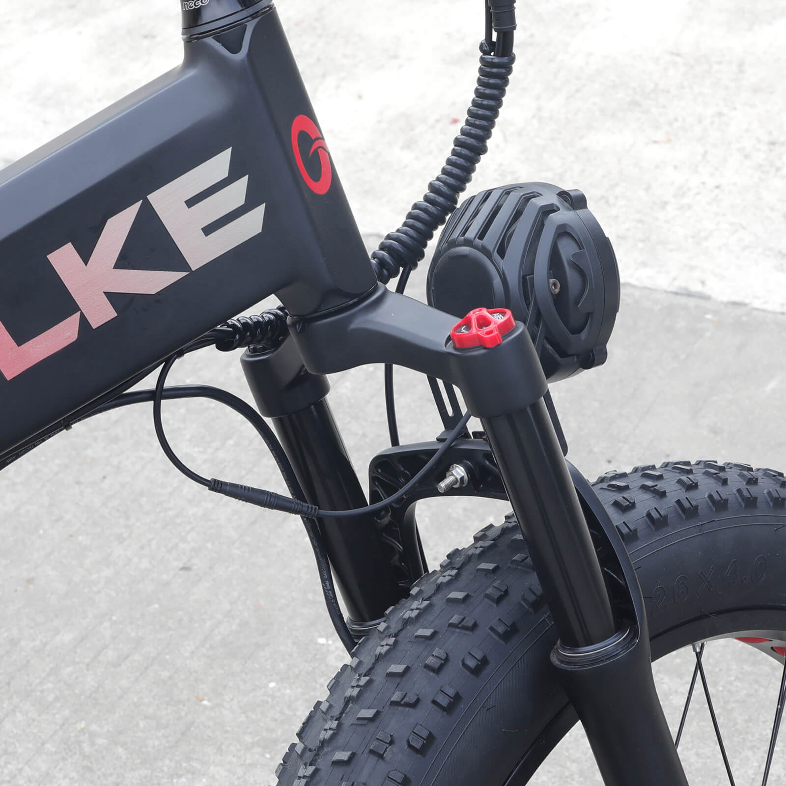 2024-X3MAX-BLACK-Electric-Bike-Front-Fork