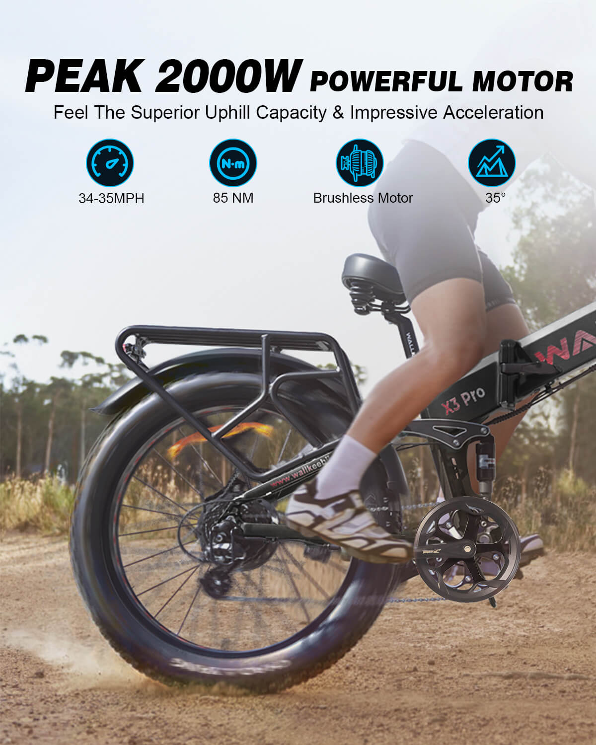 2024-X3Pro-BLACK-Electric-Bike-motor