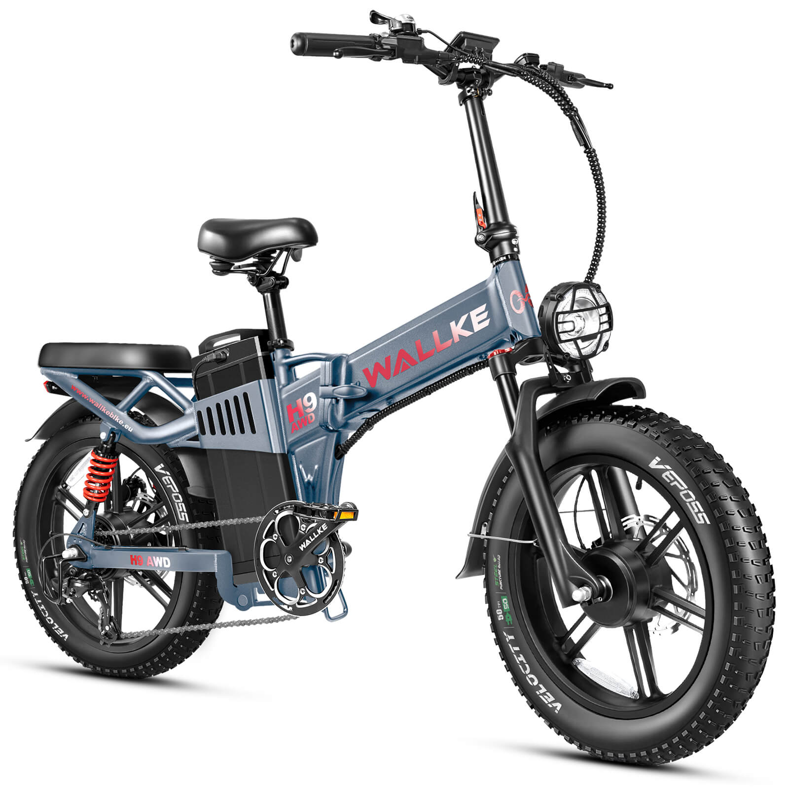 2025-Wallke-H9-AWD-Ebike-Gray-RightFront