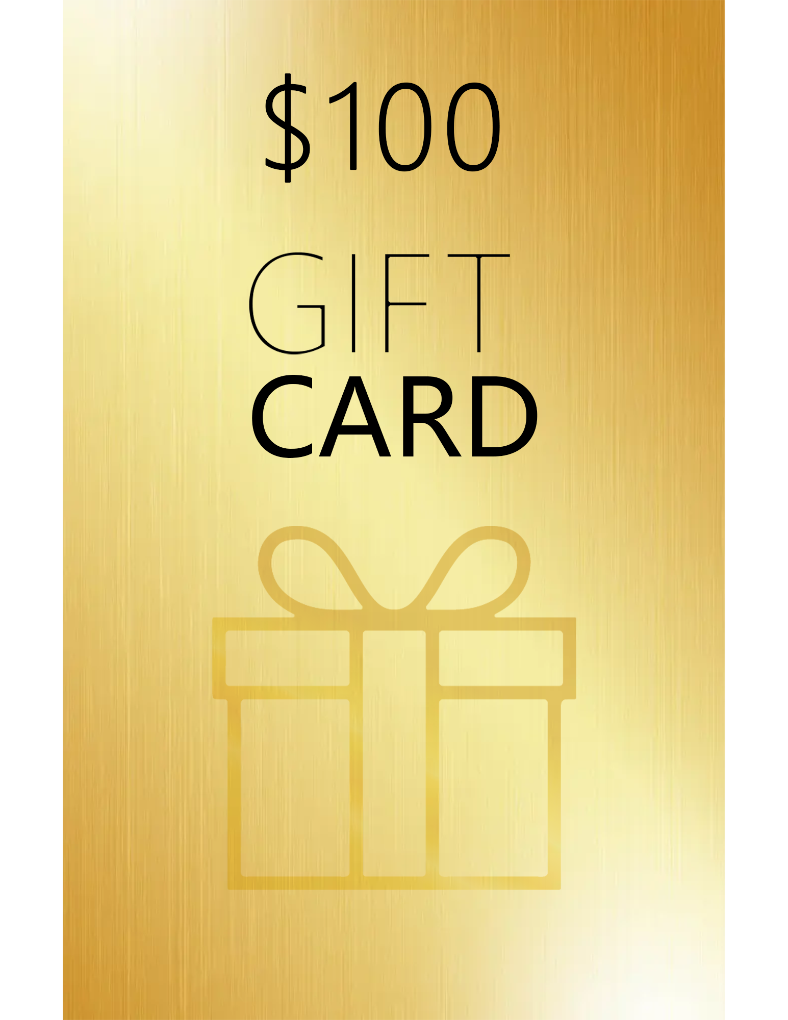 $100 Gift Card