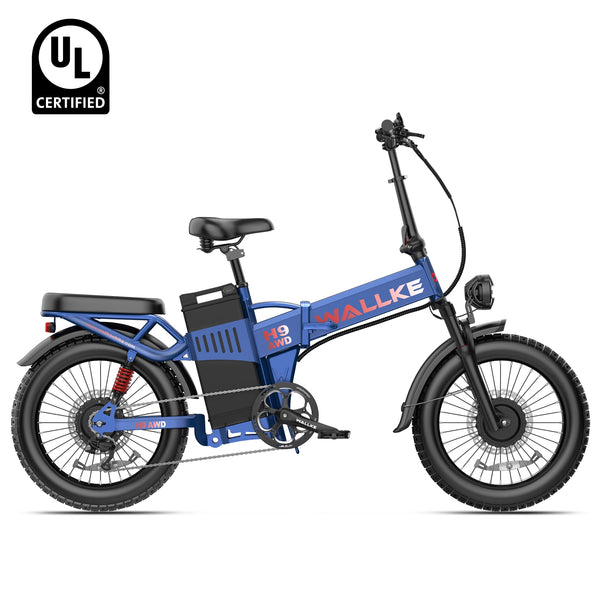 2026 Wallke H9 AWD | 3200W Folding Ebike 40Ah Battery